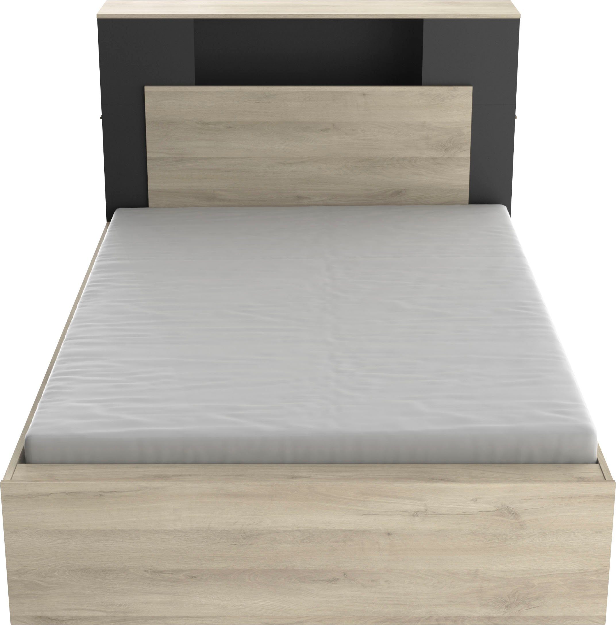 Demeyere GROUP Bedframe LIFE ideaal voor kleine kamers, ruimtebesparend, veel opbergruimte
