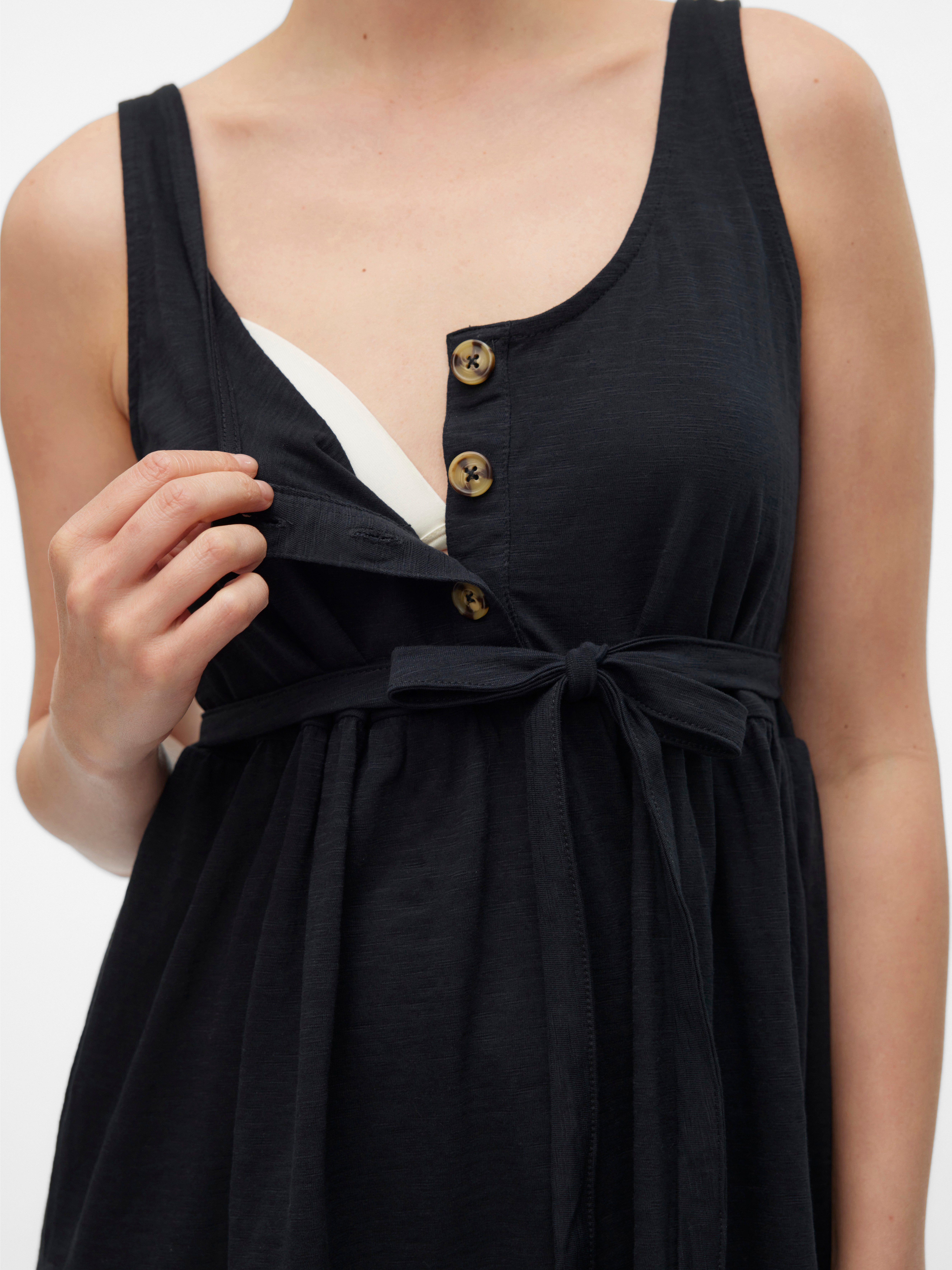 Mamalicious Positiejurk MLEVI LIA S/L JRS ABK DRESS 2F A.NOOS