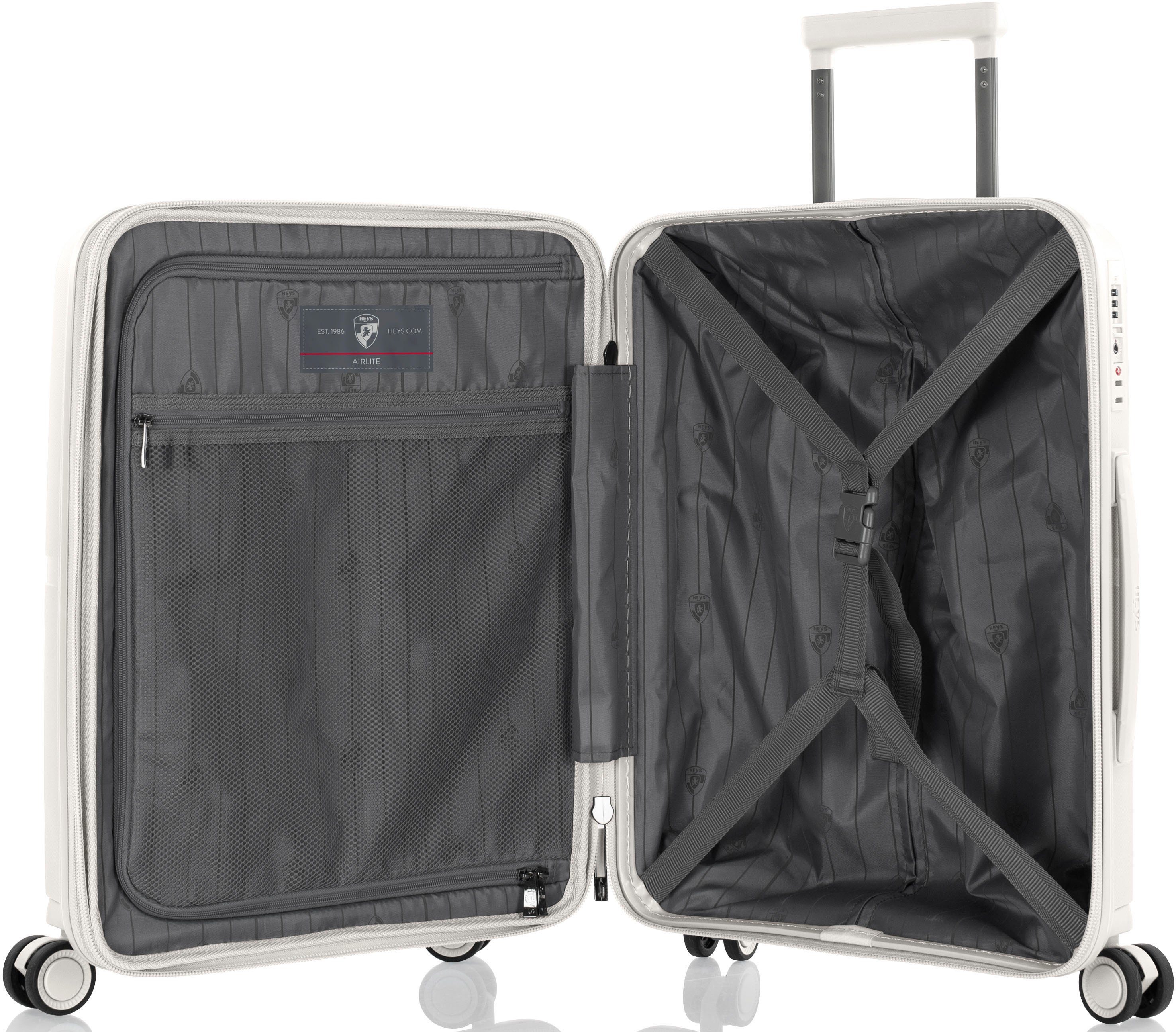 Heys Hardshell-trolley AirLite verschillende maten en kleuren x Joachim Llambi harde koffer TSA-slot