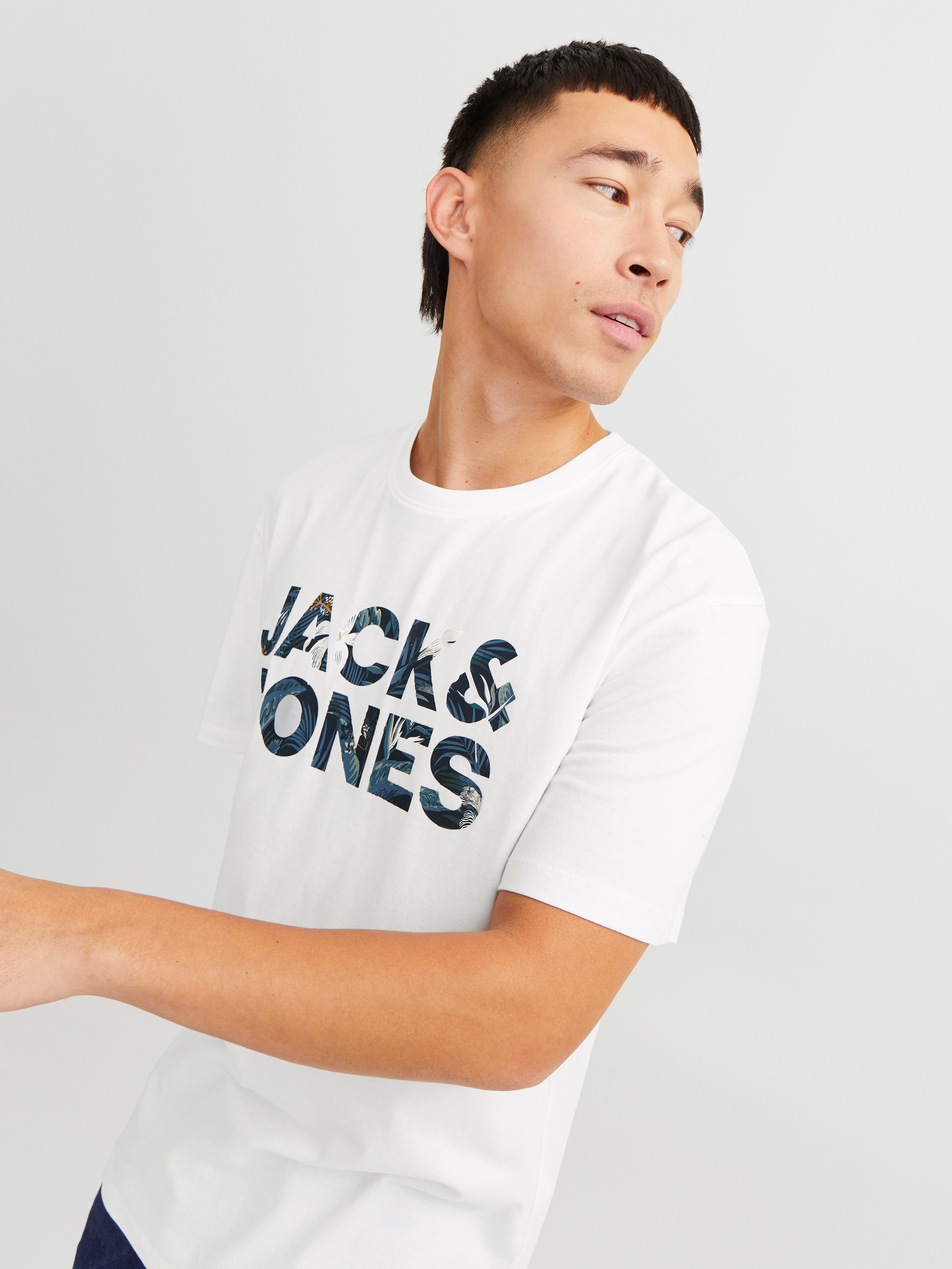 Jack & Jones Shirt met ronde hals JJEBRYAN CORP LOGO TEE SS O-NECK NOOS