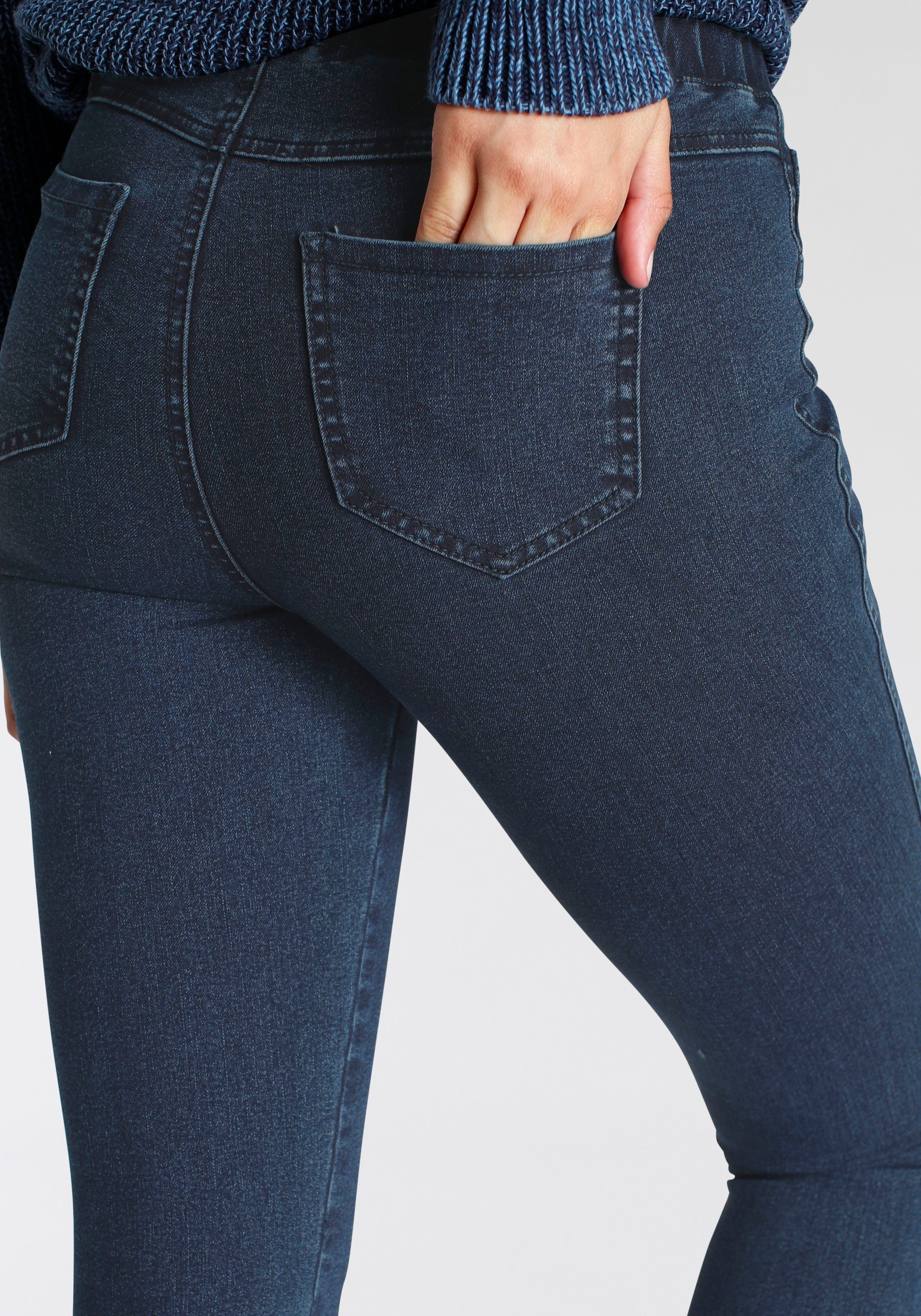 Arizona Jeggings 360 graden elastisch extra-strak gesneden pasvorm, hoge taille