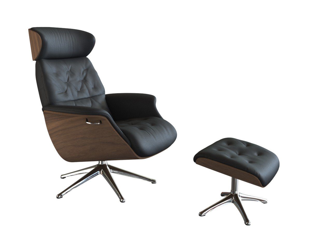 FLEXLUX Relaxfauteuil Volden, functionele stoel, gestoffeerde stoel, armleuningen, TV-fauteuil