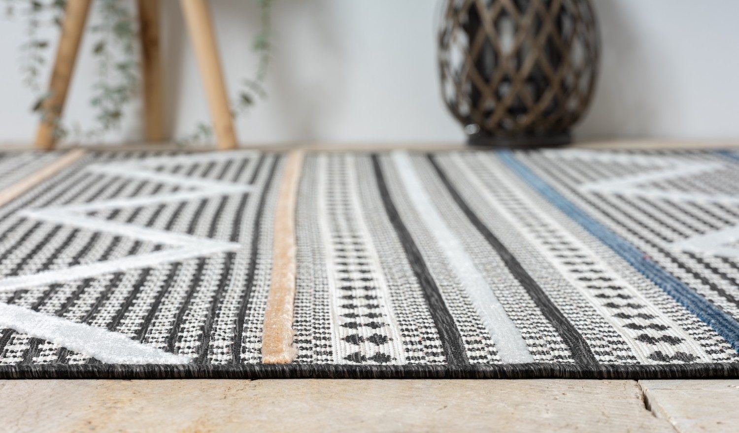 Myflair Möbel & Accessoires Vloerkleed Schaduw voorraadopruiming modern ontwerp, geschikt voor buiten, balkon, terras