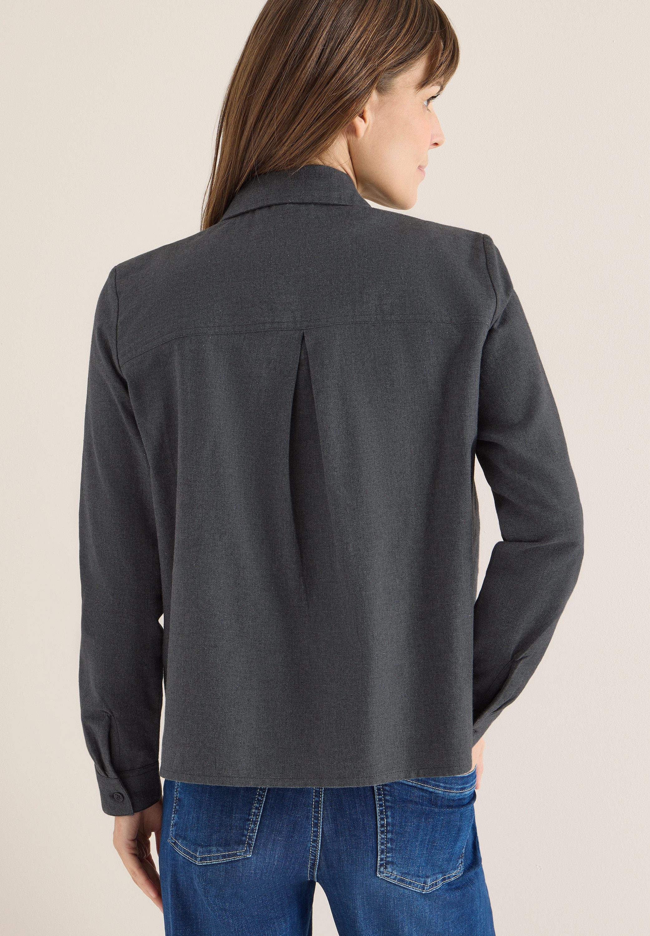 Cecil Flanellen blouse