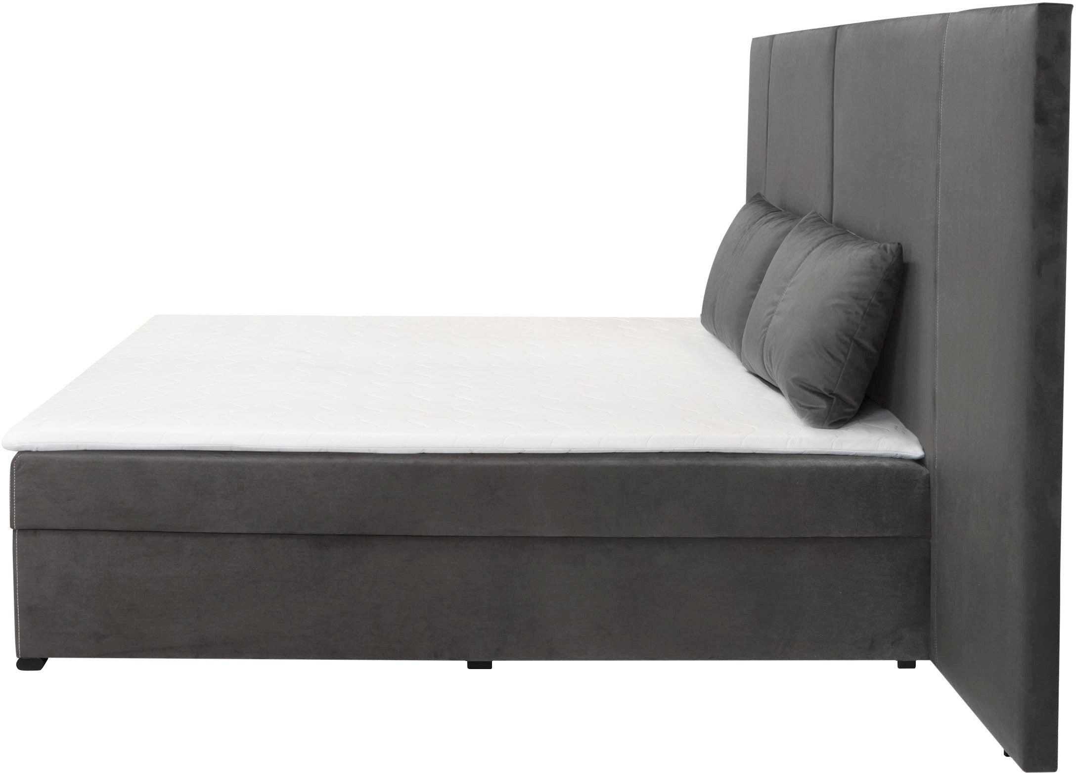 COLLECTION AB Boxspring 30 jaar jubileum model BIG incl. topmatras & bedkist, naar keuze h2,h3,h4
