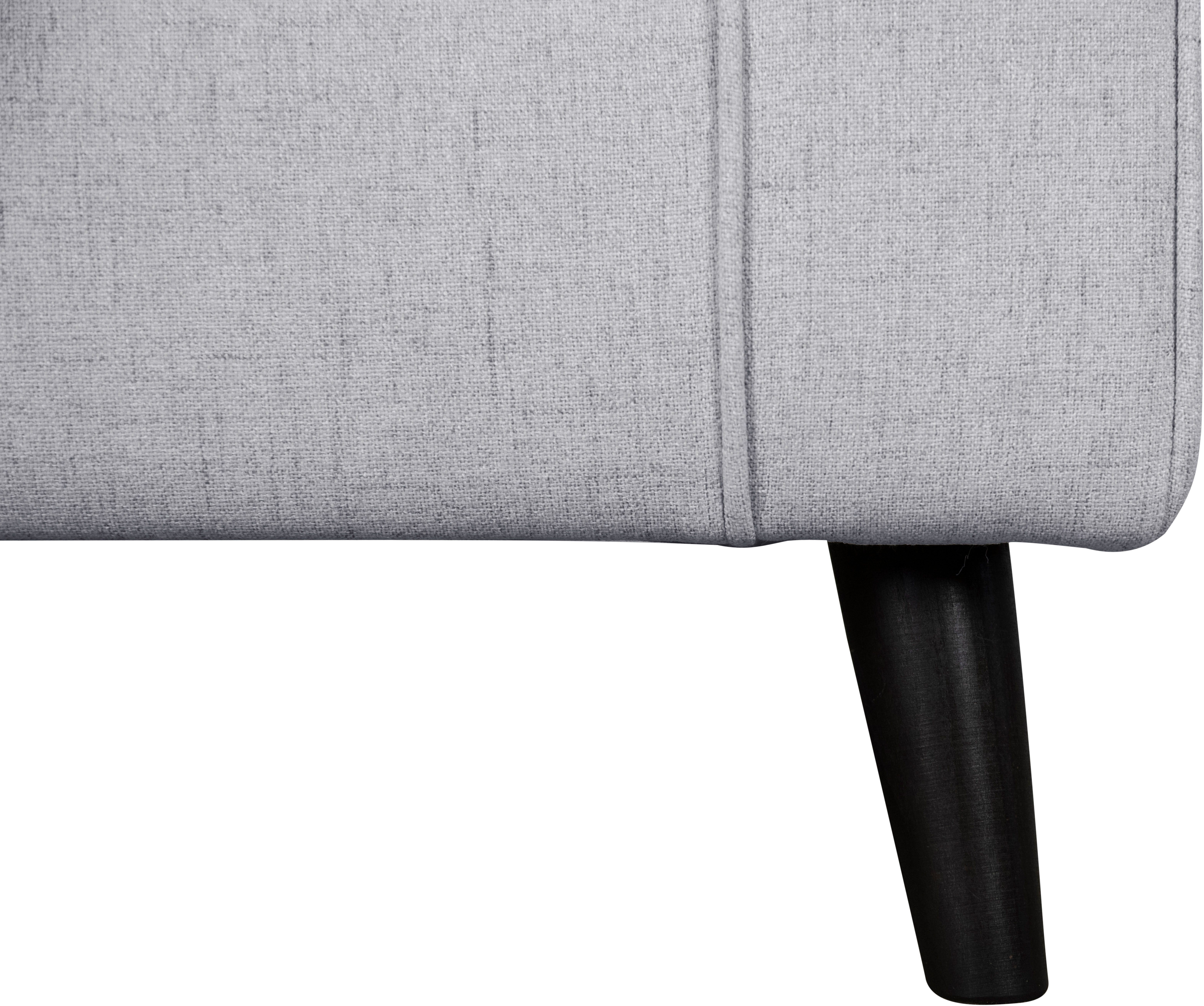 Home affaire Fauteuil Ohrensessel CHISTELLE, optioneel met poef met golfondersteuning, afmetingen: b/d/h: 81/87/99 cm