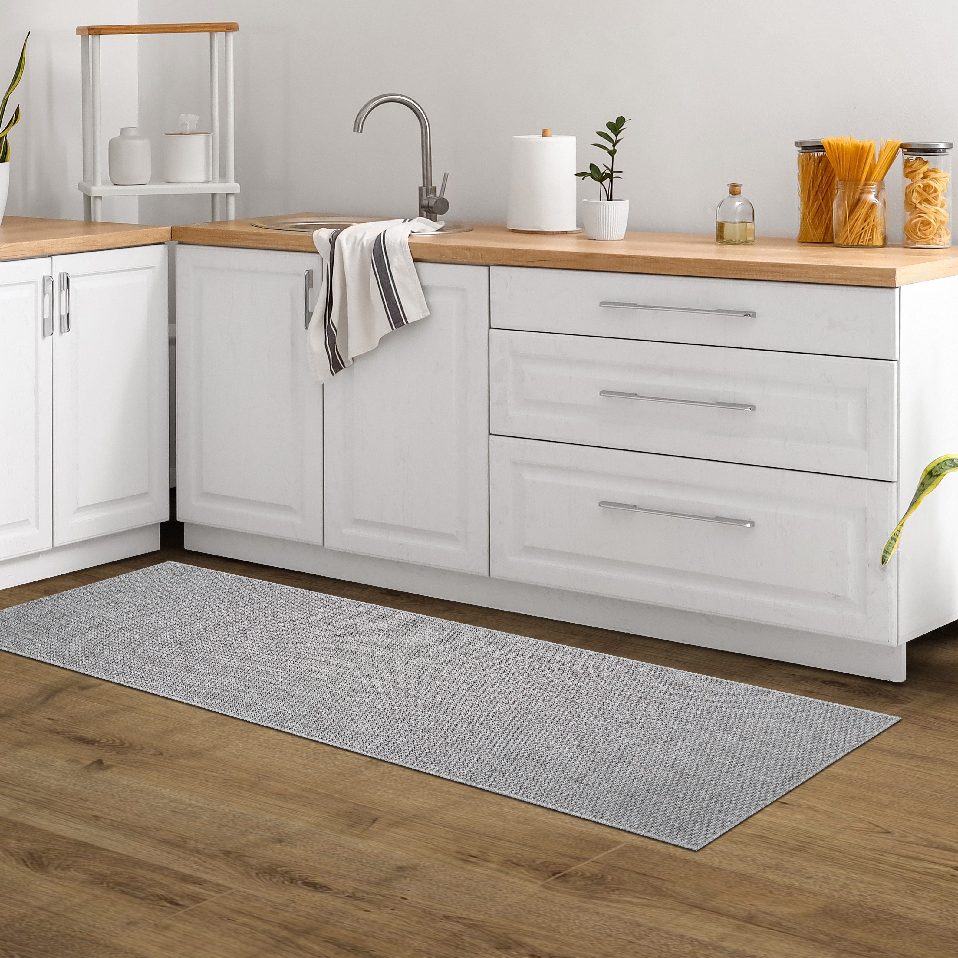 my home Vloerkleed Venetië is ook als loper verkrijgbaar Geschikt voor binnen en buiten, sisal-look, weerbestendig & uv-bestendig