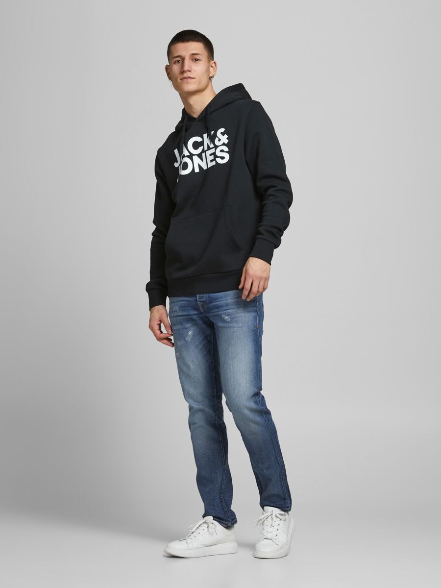 Jack & Jones Hoodie JJECORP LOGO SWEAT HOOD 2PK MP NOOS (2-delig, Set van 2)