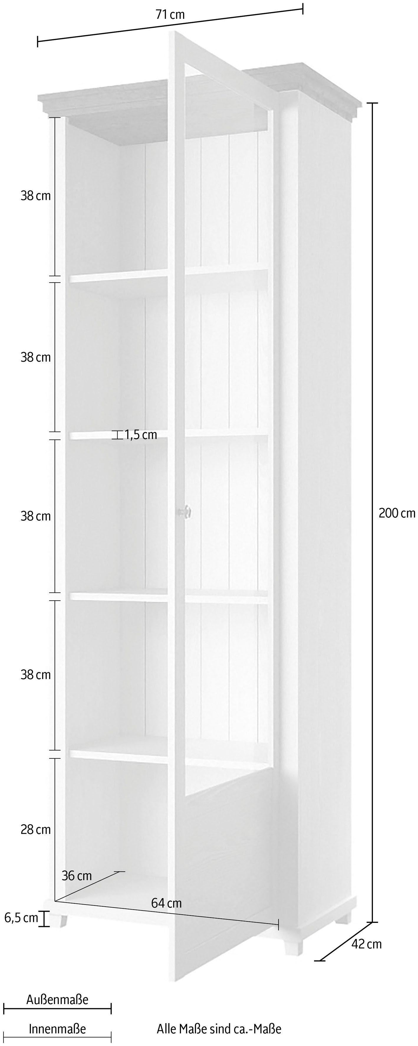 Home affaire Vitrinekast Evora