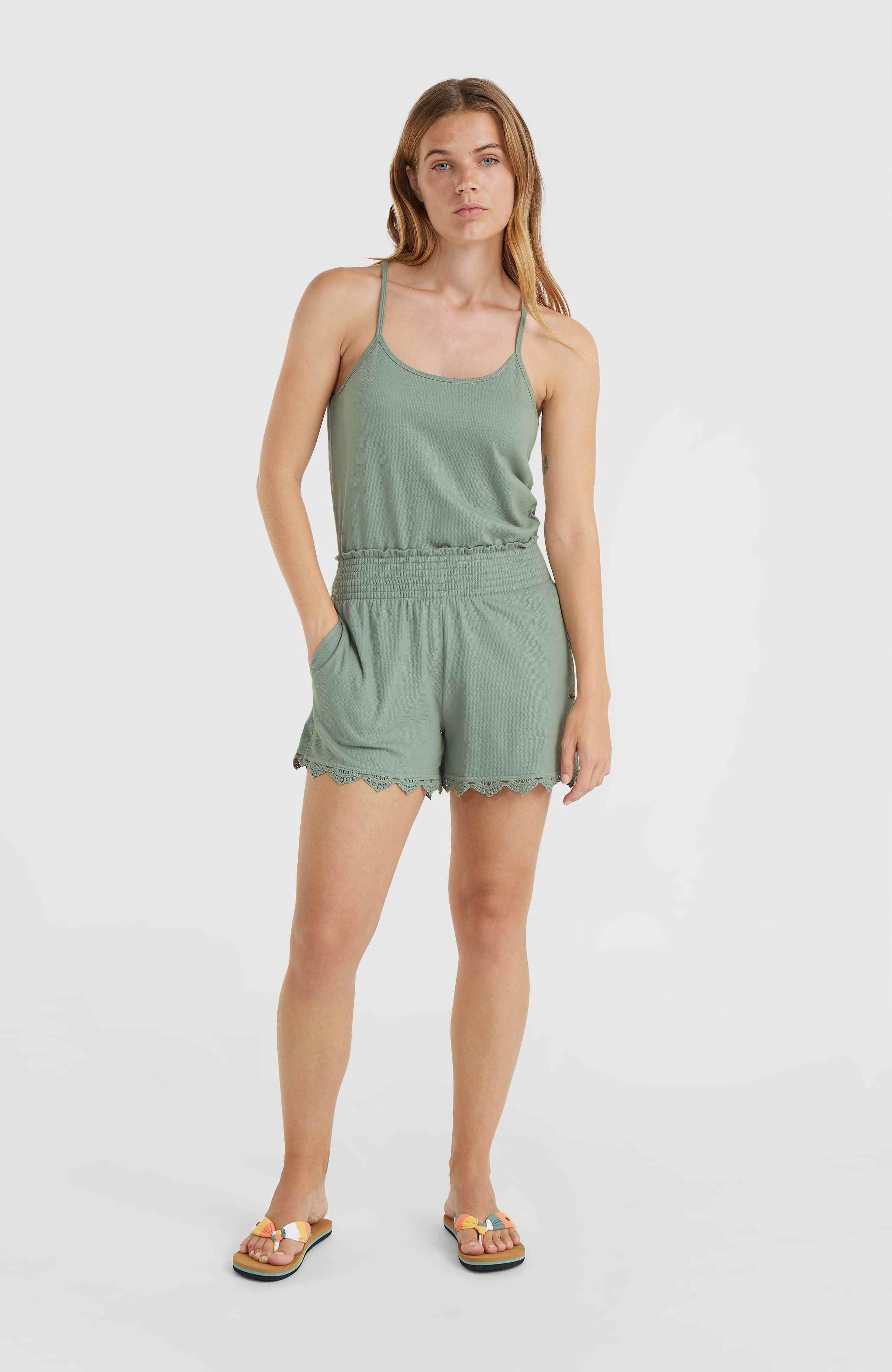 O'Neill Sweatshort ESSENTIALS AVA SMOCKED SHORTS