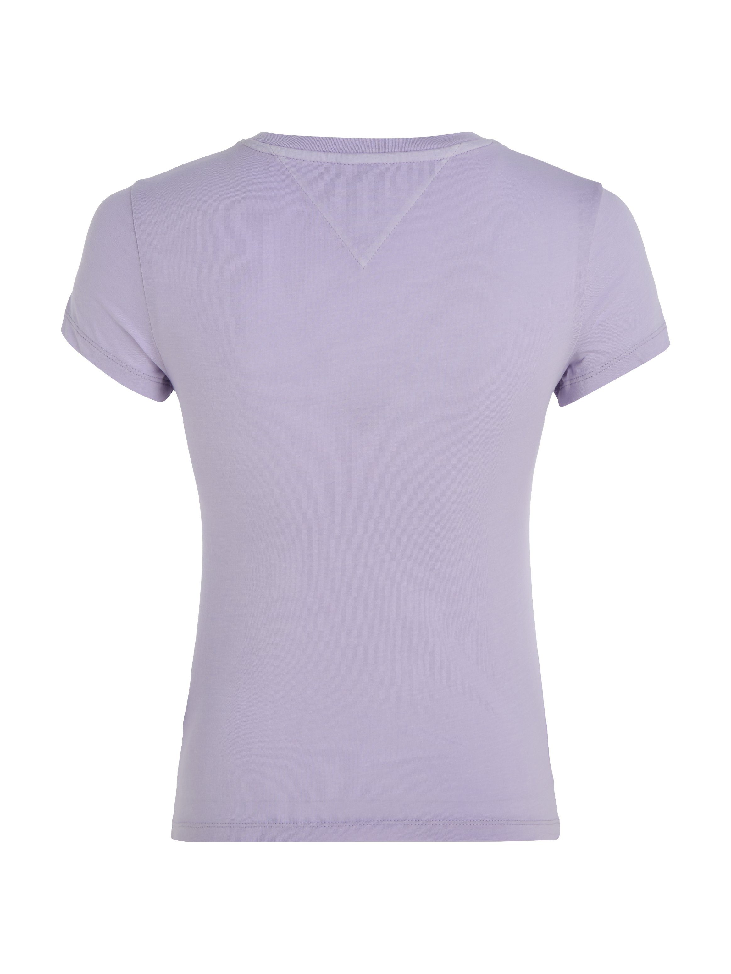 TOMMY JEANS Shirt met ronde hals TJW SLIM TONAL LINEAR TEE met geborduurd tommy jeans logo-opschrift