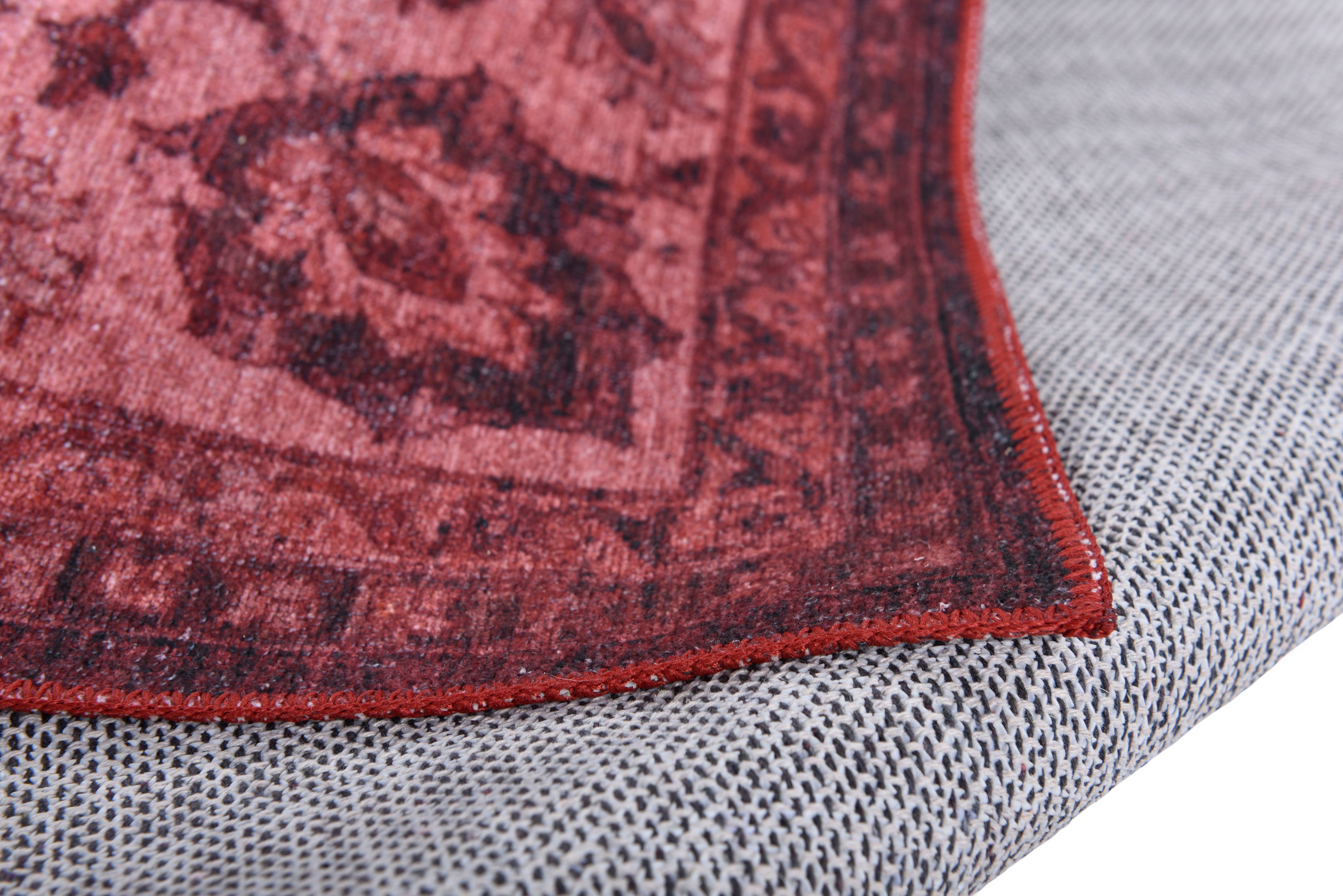 Gino Falcone Vloerkleed Adara GF 122 Platweefsel, oriënt-look, vintage-design, wasbaar