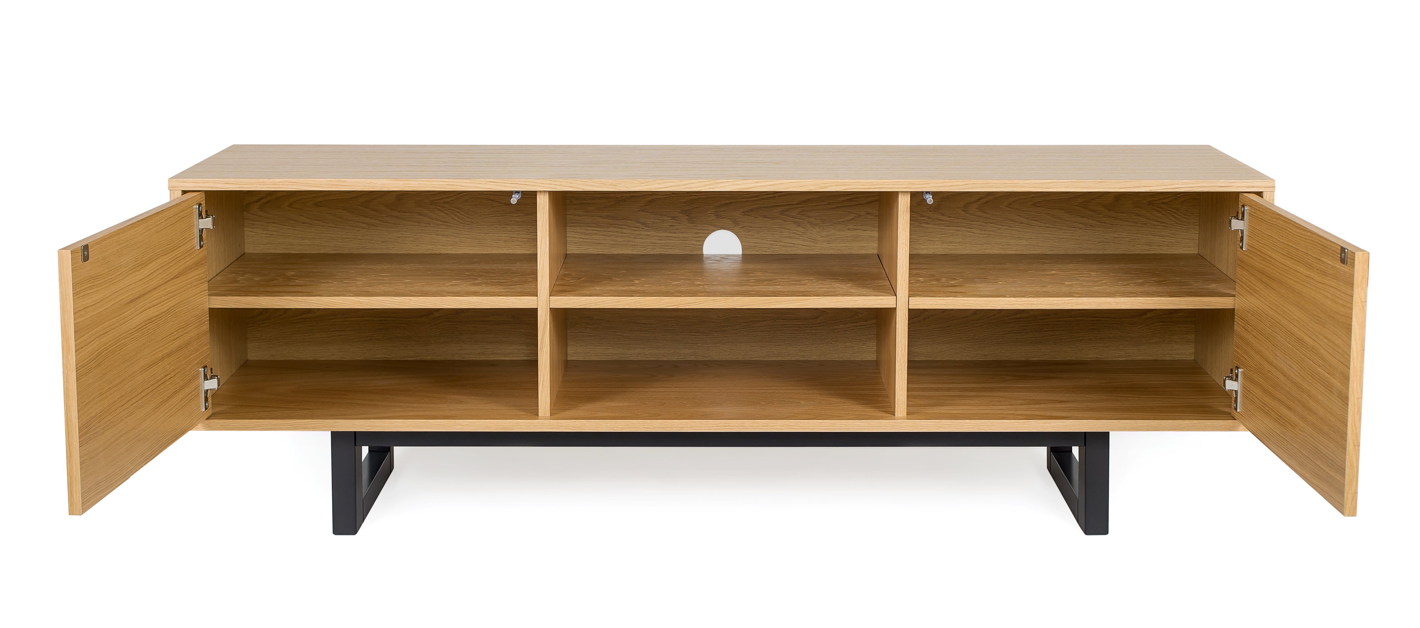andas Tv-meubel Commode met bijzondere print, push-to-open functie