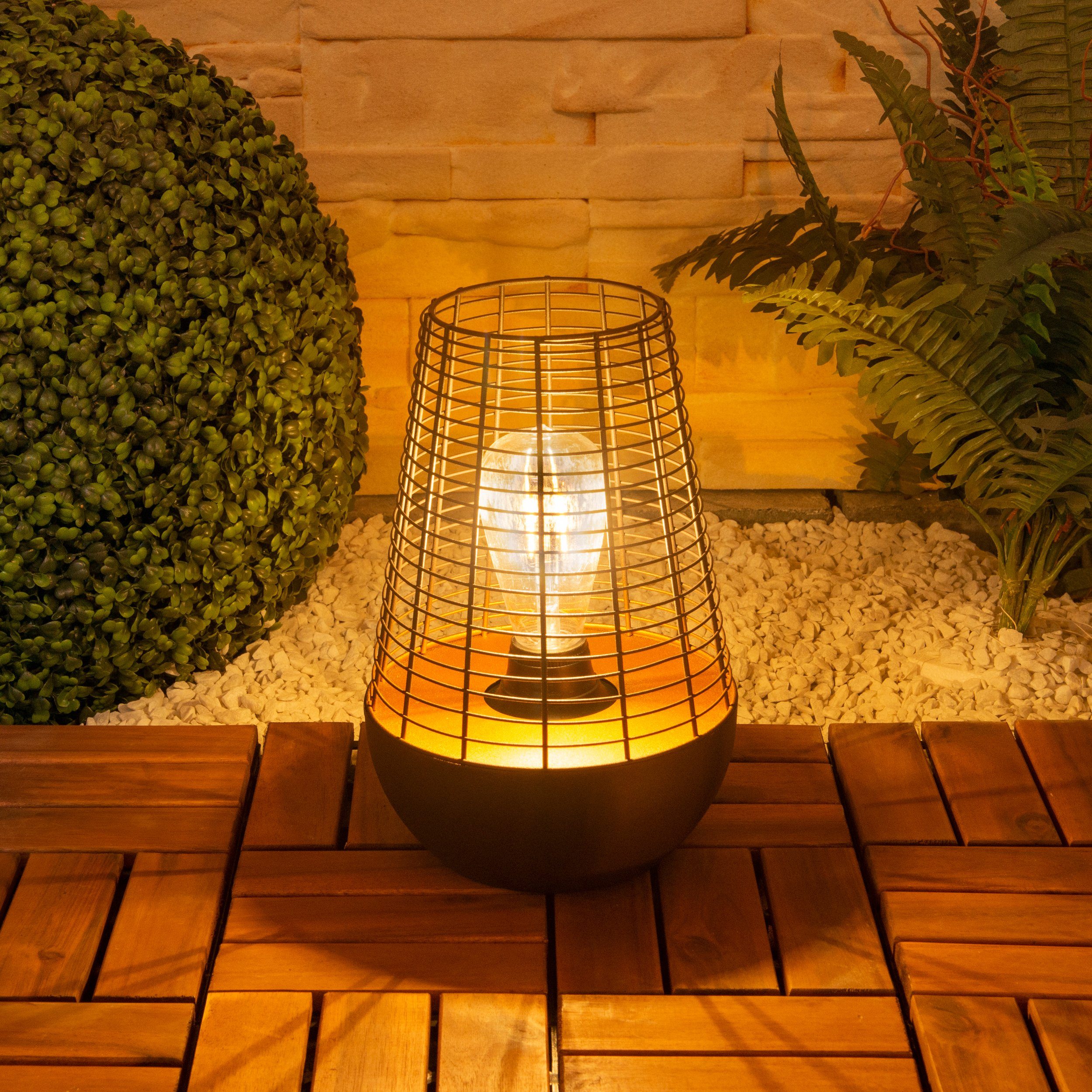 näve Tuinlamp Balumo incl. timer (6h aan en 18h uit, ijzer,incl. schuifschakelaar (1 stuk)