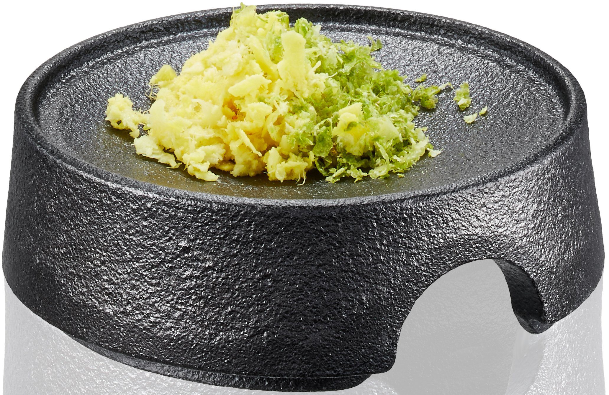 GEFU Keukenrasp Spicetower X-PLOSION® Handgreep van acaciahout en antislipvoet