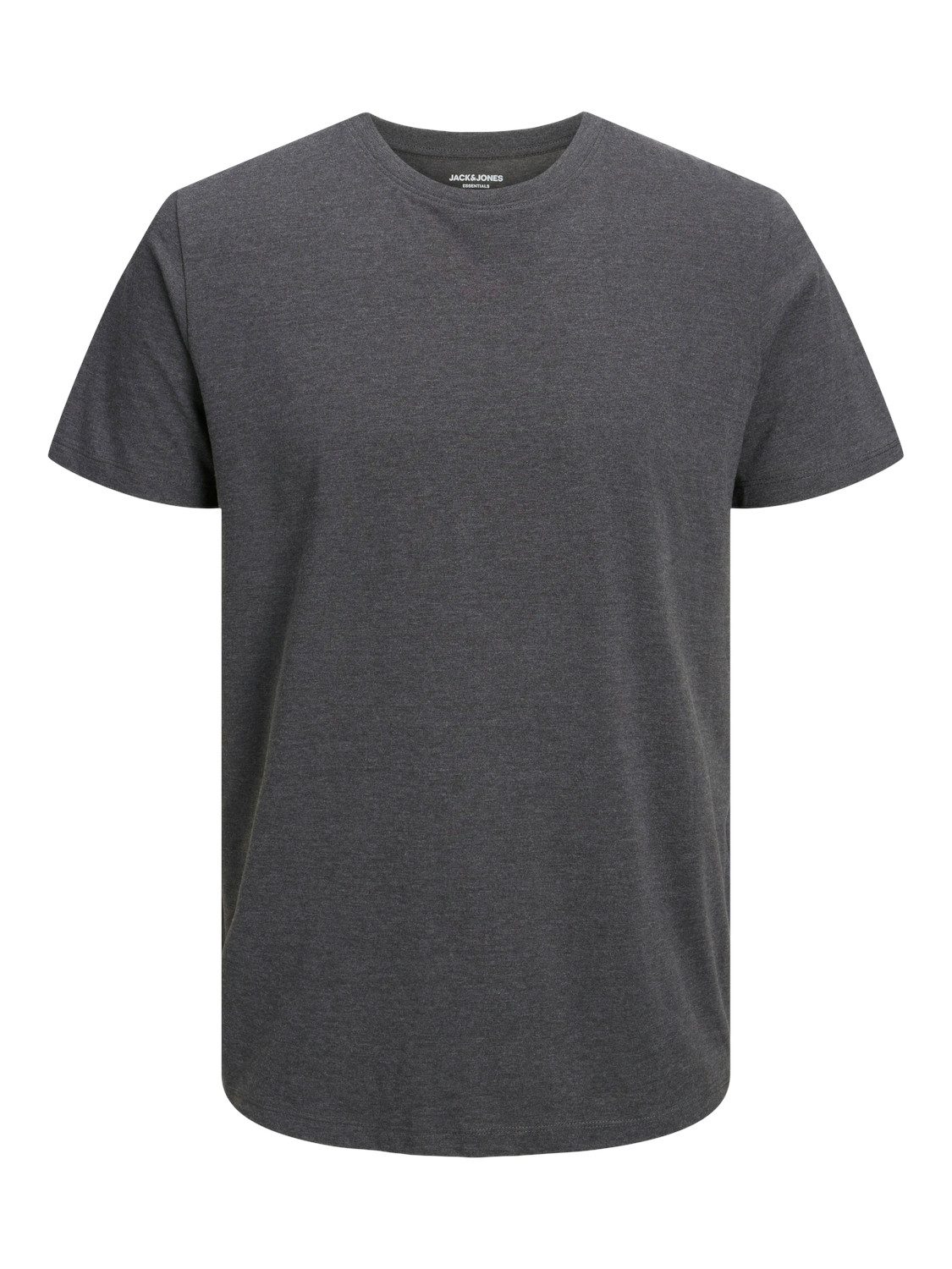 Jack & Jones Shirt met ronde hals JJEORGANIC MELANGE TEE SS O-NECK NOOS