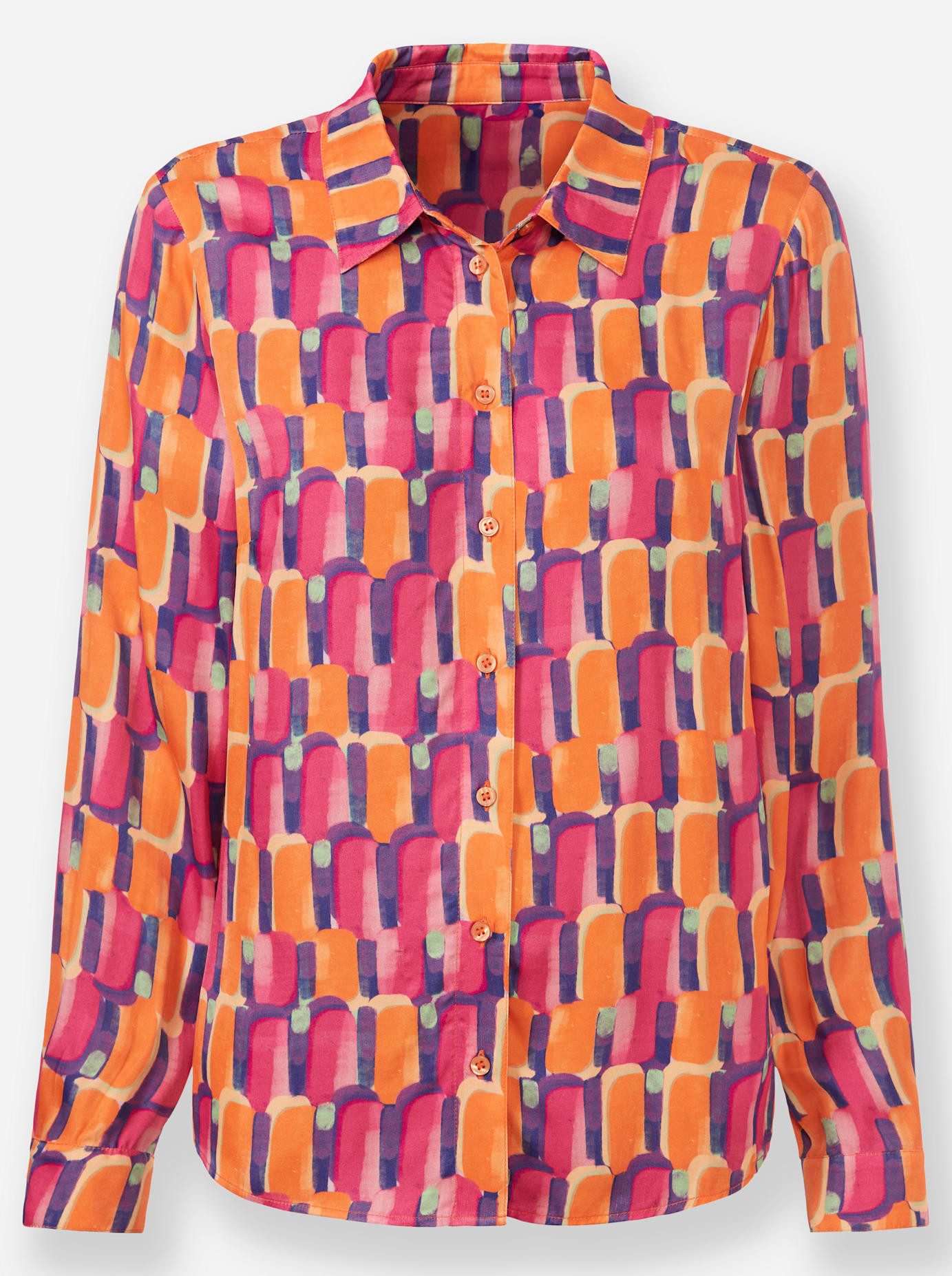 heine Gedessineerde blouse