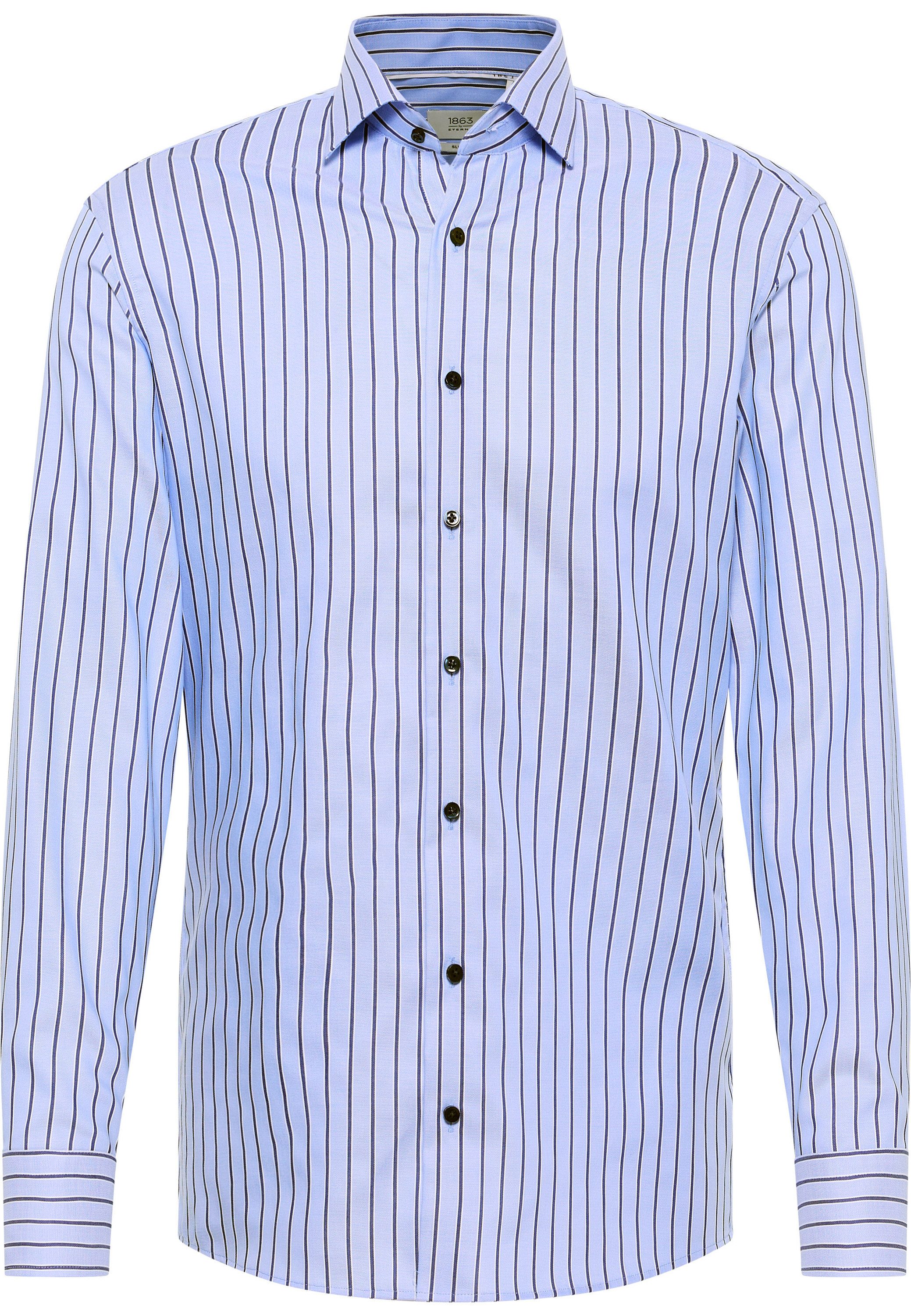 Eterna Overhemd met lange mouwen Slim fit NON IRON (strijkvrij)