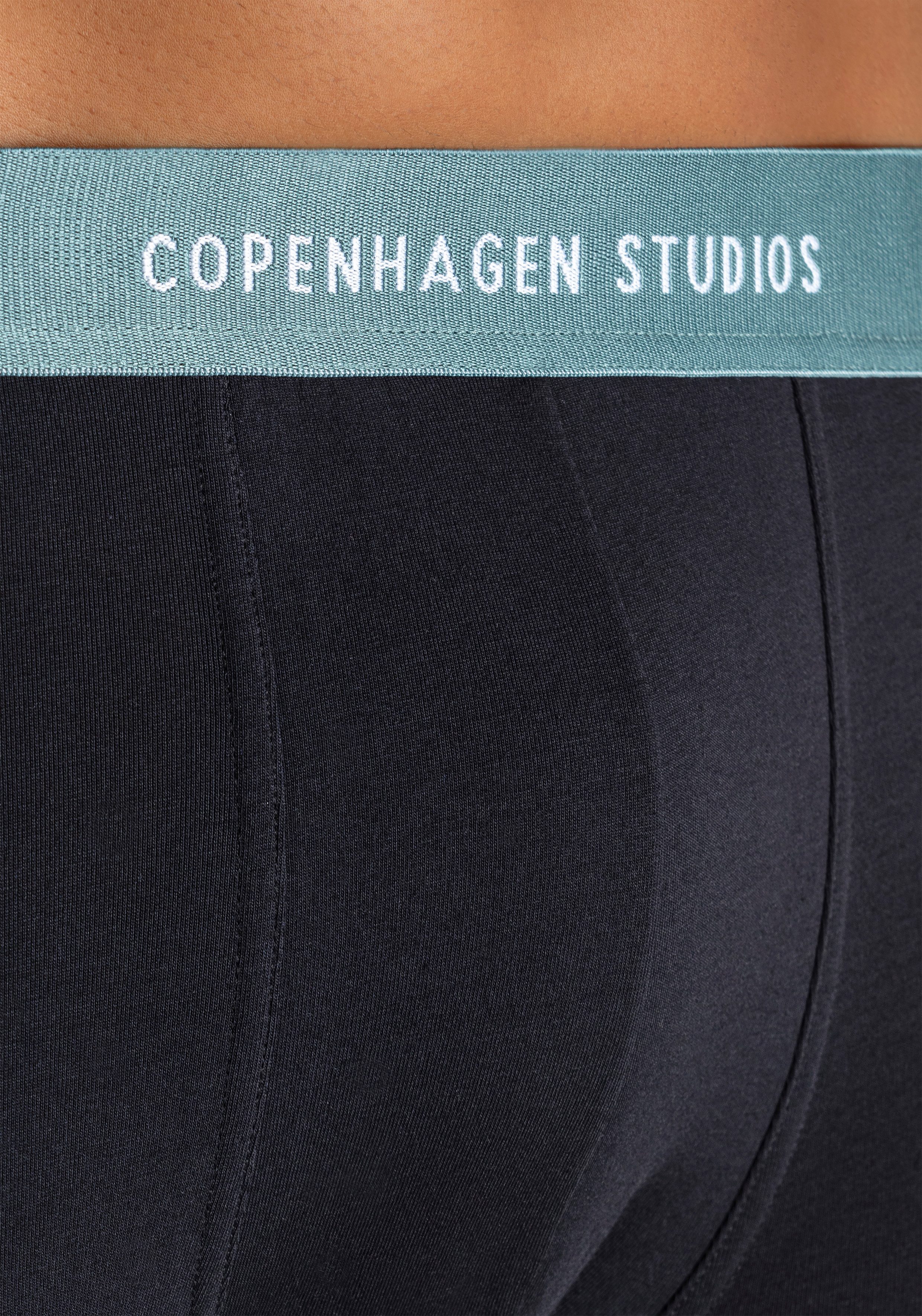 Copenhagen Studios Lange boxershort Boxershorts voor heren met langere pijpen en logo-tailleband (3 stuks)
