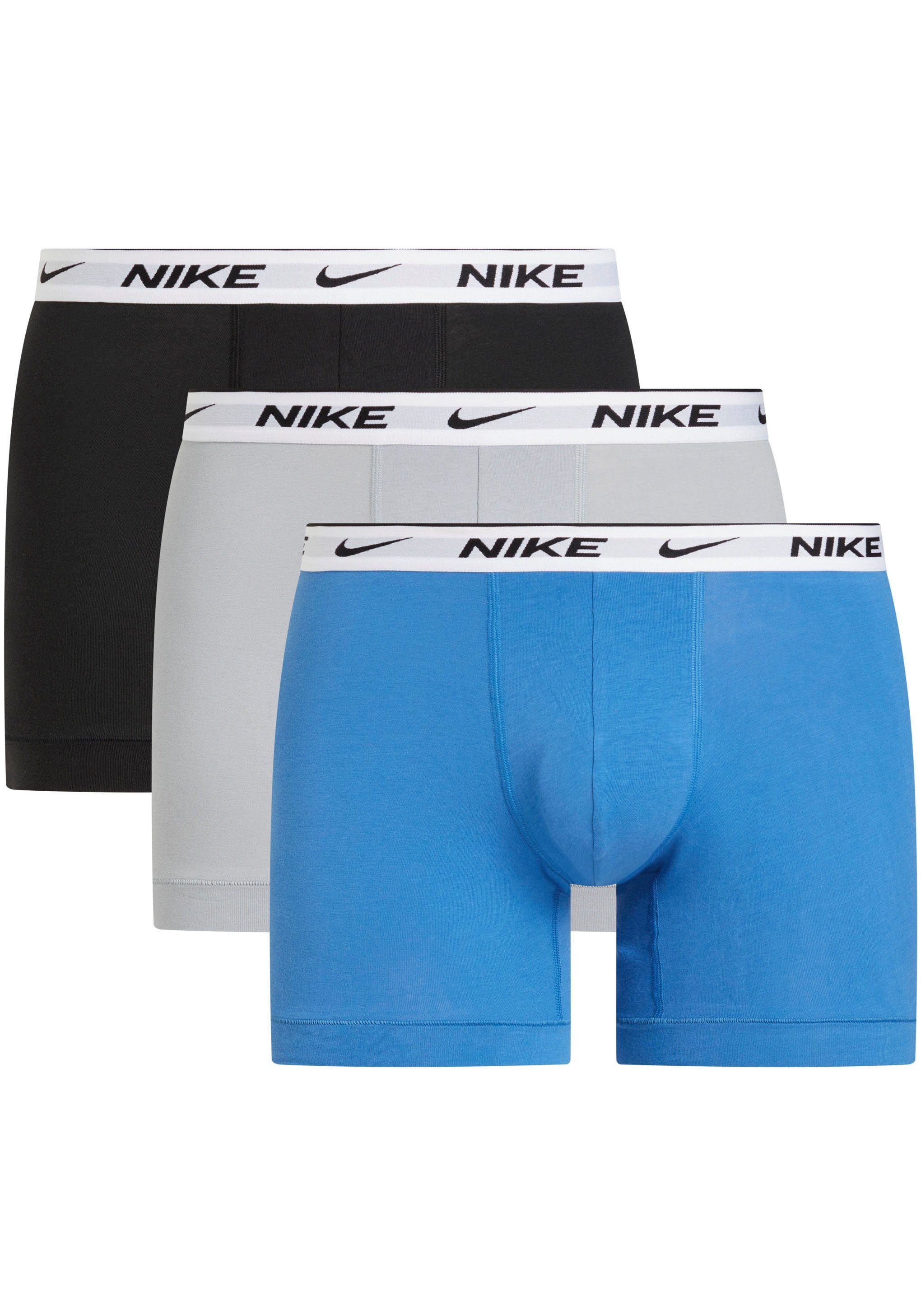 Nike Boxershort met elastische band met logo in een set van 3 stuks