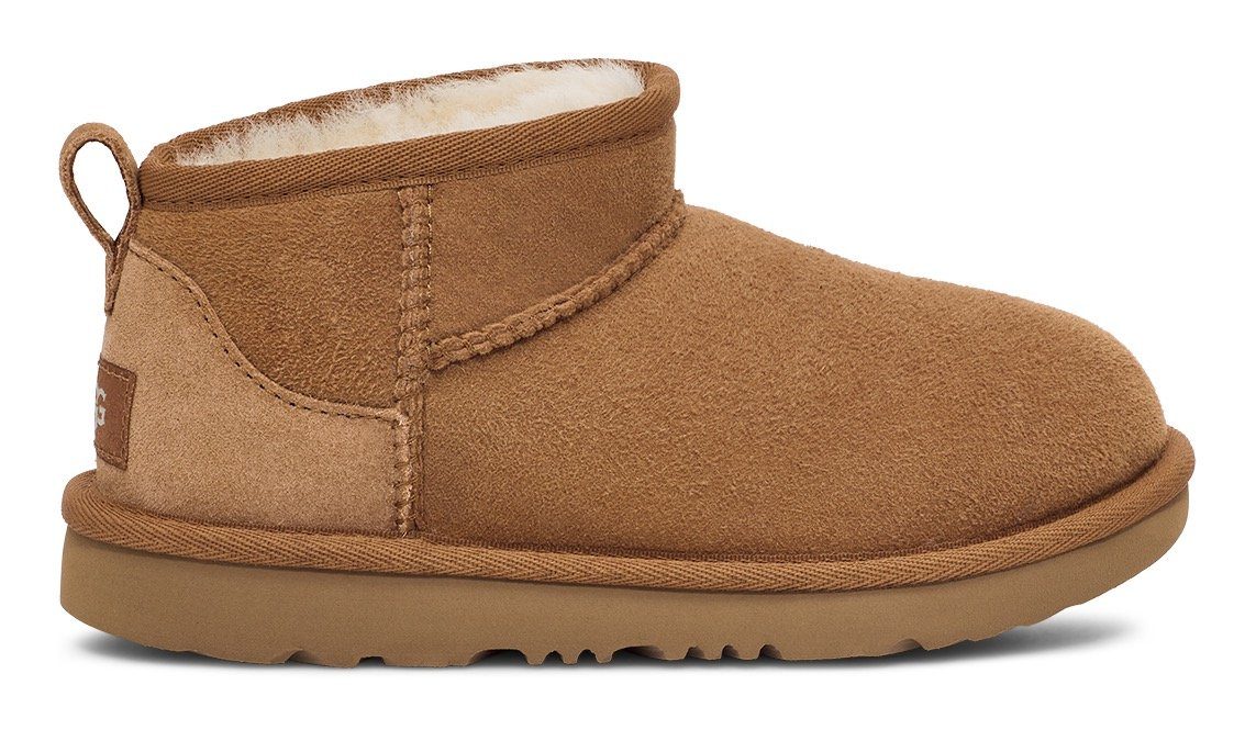 UGG Winterlaarzen Classic Ultra Mini instaplaars, winterlaars, boots met lamsvachtvoering