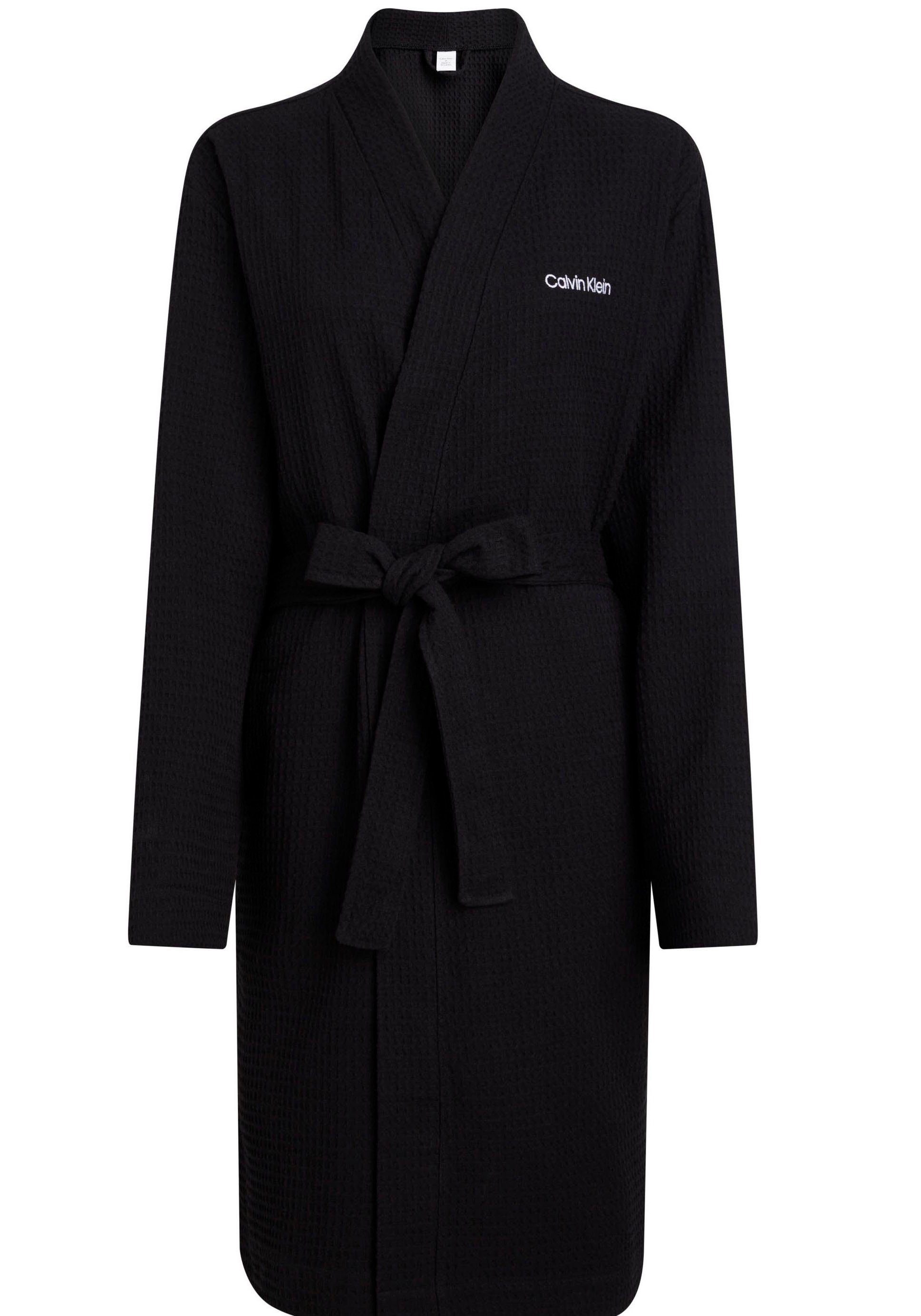 Calvin Klein Ochtendjas ROBE met riem