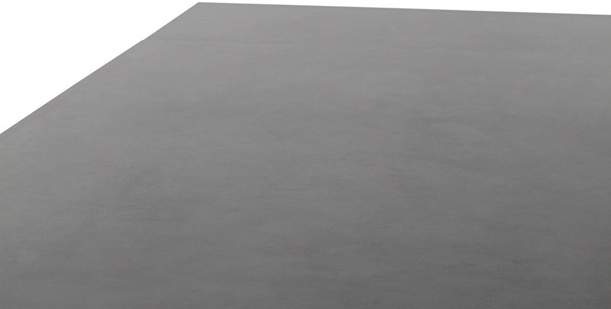 MCA furniture Eettafel NARBONNE onderstel tafel 200-300 cm Keramiek, metaal, eindschuif, uittrekbaar, tafelblad 13 mm, 10-12 personen