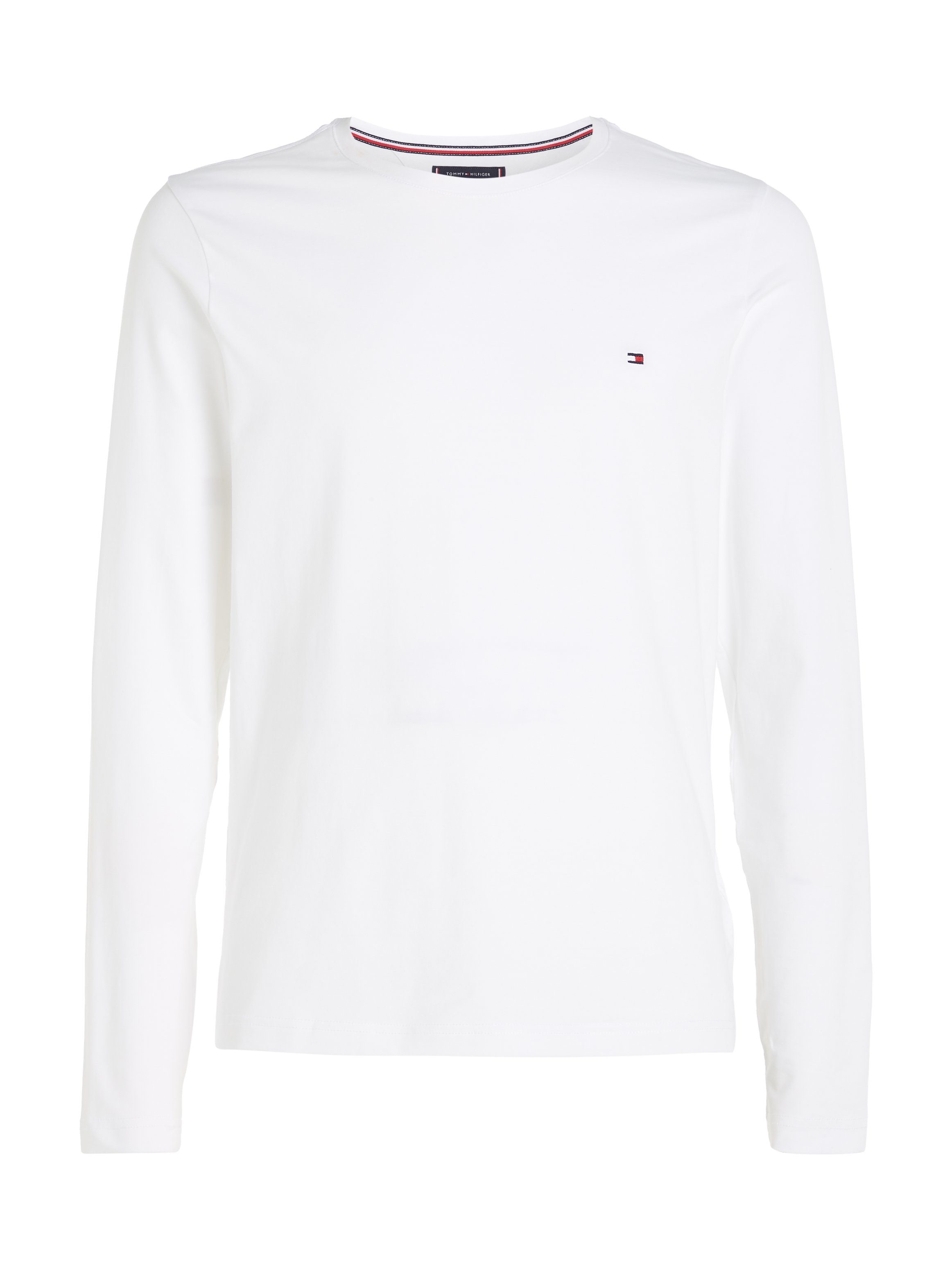 Tommy Hilfiger Shirt met lange mouwen STRETCH SLIM FIT LONG SLEEVE