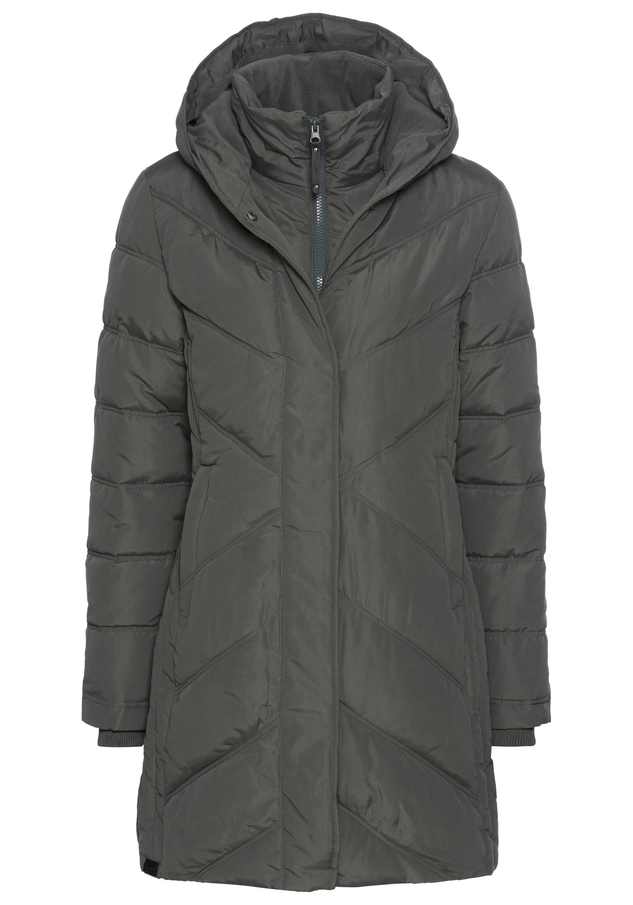 KangaROOS Winterjack met hoge kraag gevoerde capuchon