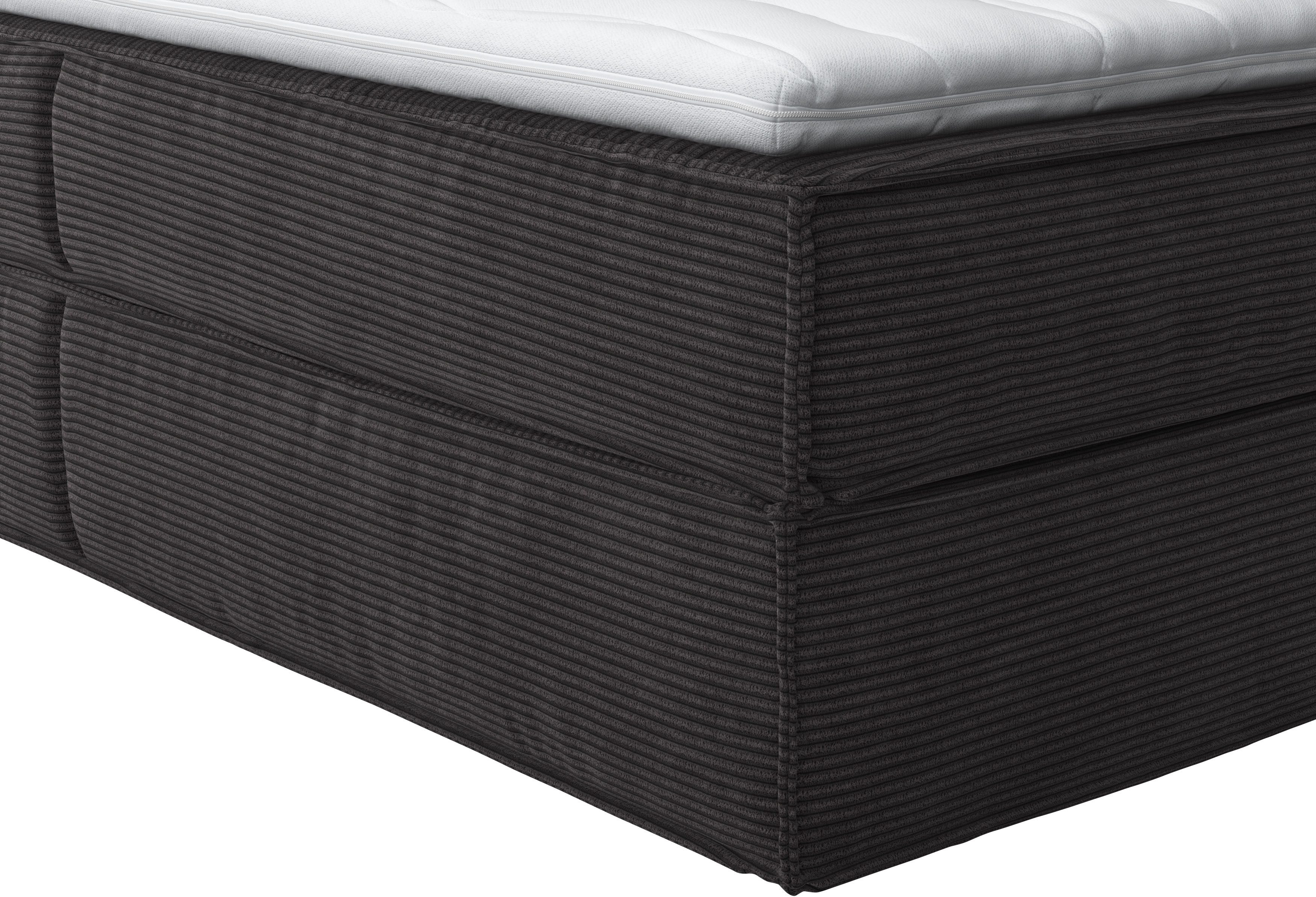Home affaire Boxspring Sacy Boxbed incl. topmatras, 2 matrassen, hardheden H2, H3 en H4 naar keuze