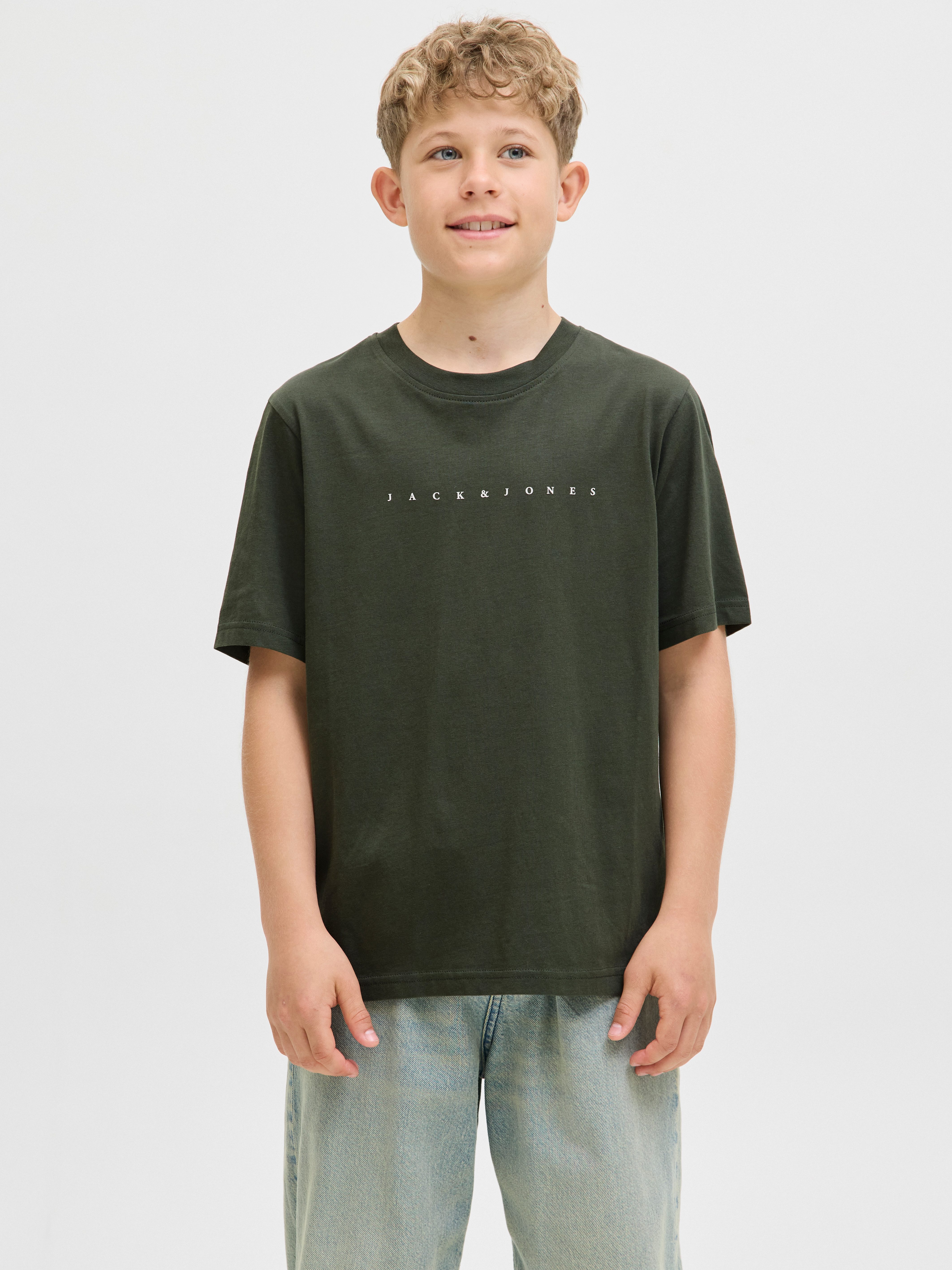 Jack & Jones Junior Shirt met korte mouwen JJESTAR casual, zacht, ademend, stijlvol