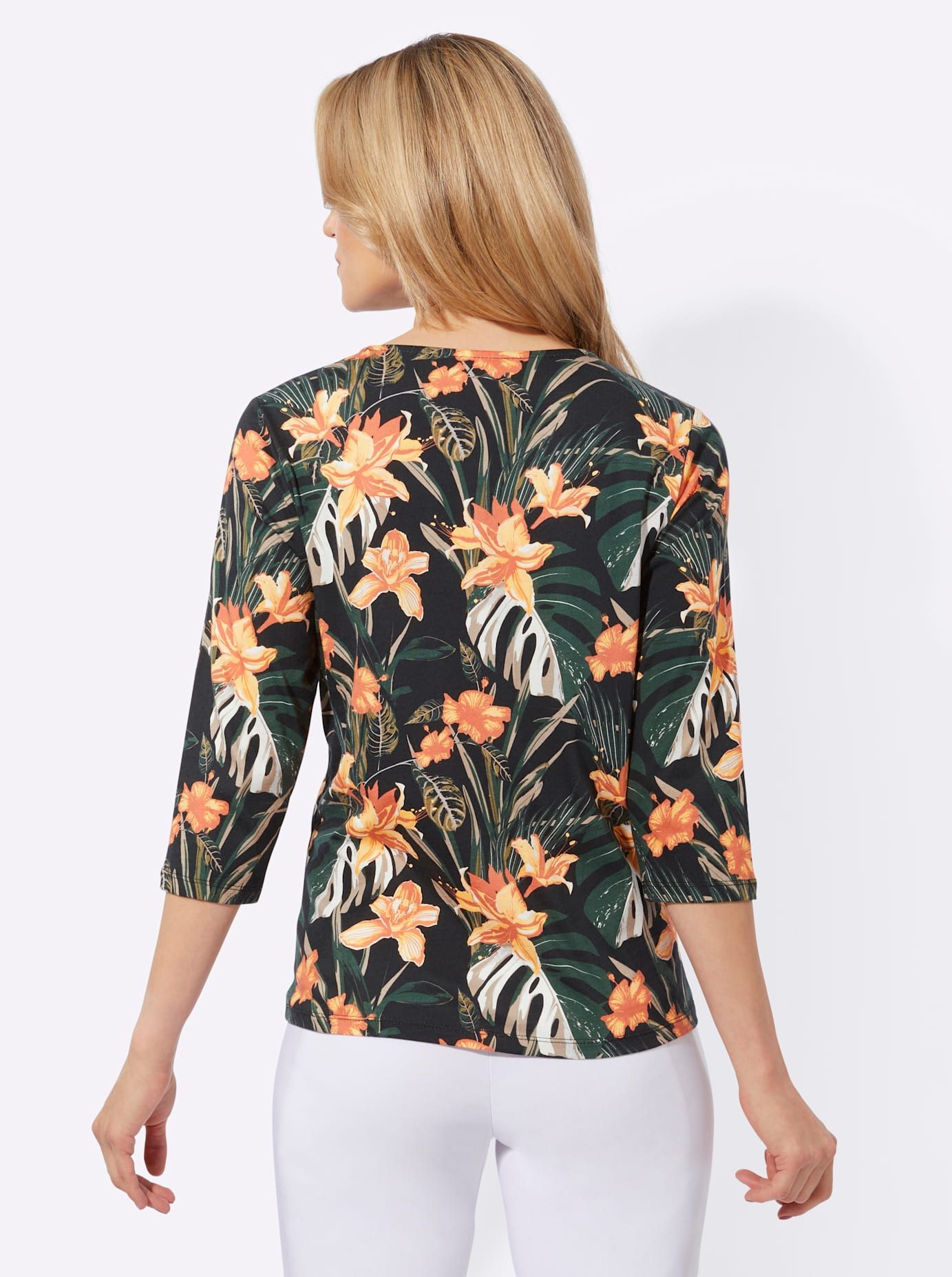 Classic Basics Shirt met 3/4 mouwen Shirt met 3/4-mouwen (1-delig)