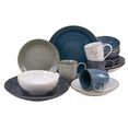 creatable combi-servies nature collection nordic style artisanale uitstraling (set) multicolor