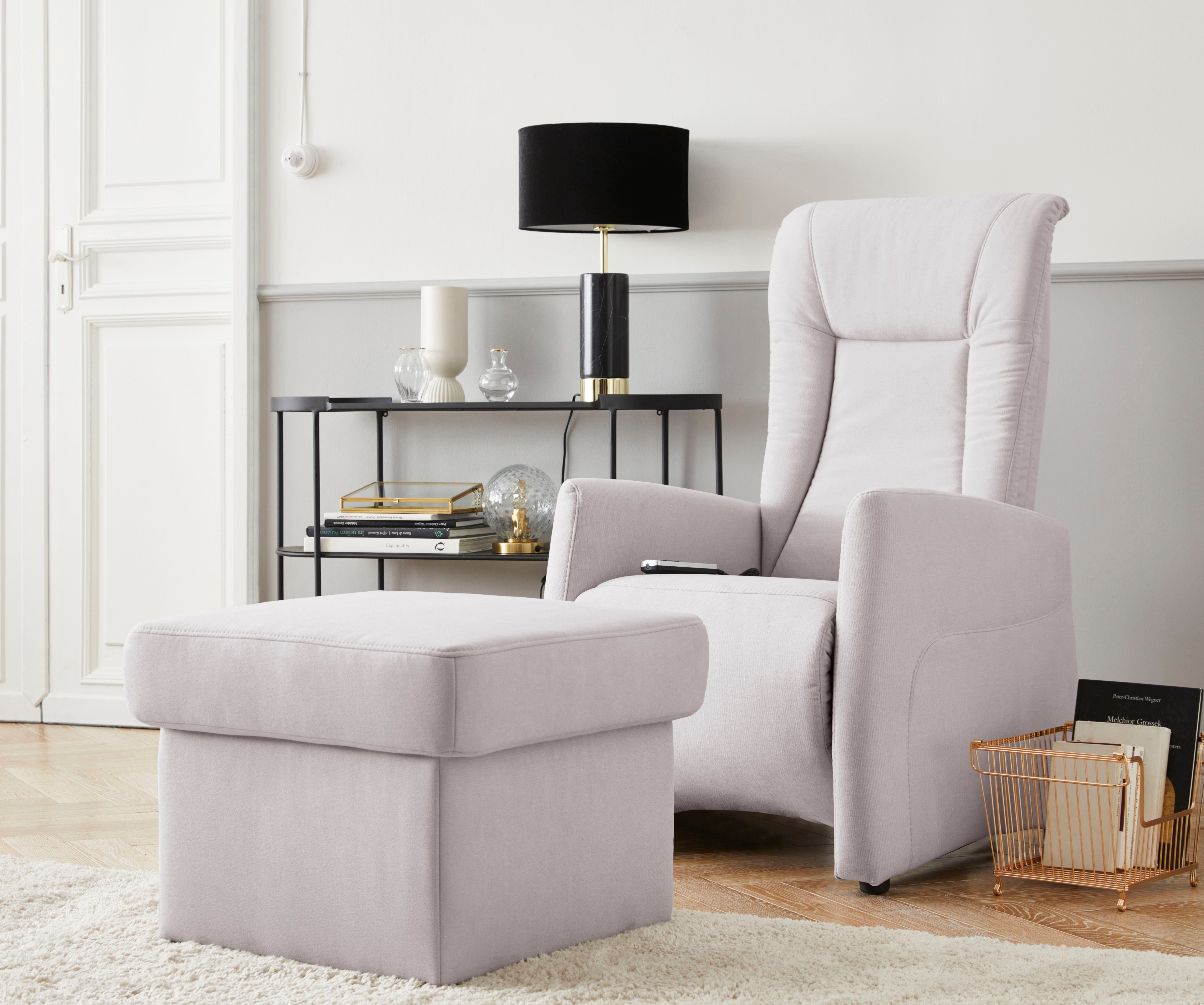 sit&more Relaxfauteuil MELISSA naar keuze elektrisch of handmatig verstelbaar, optioneel opstahulp