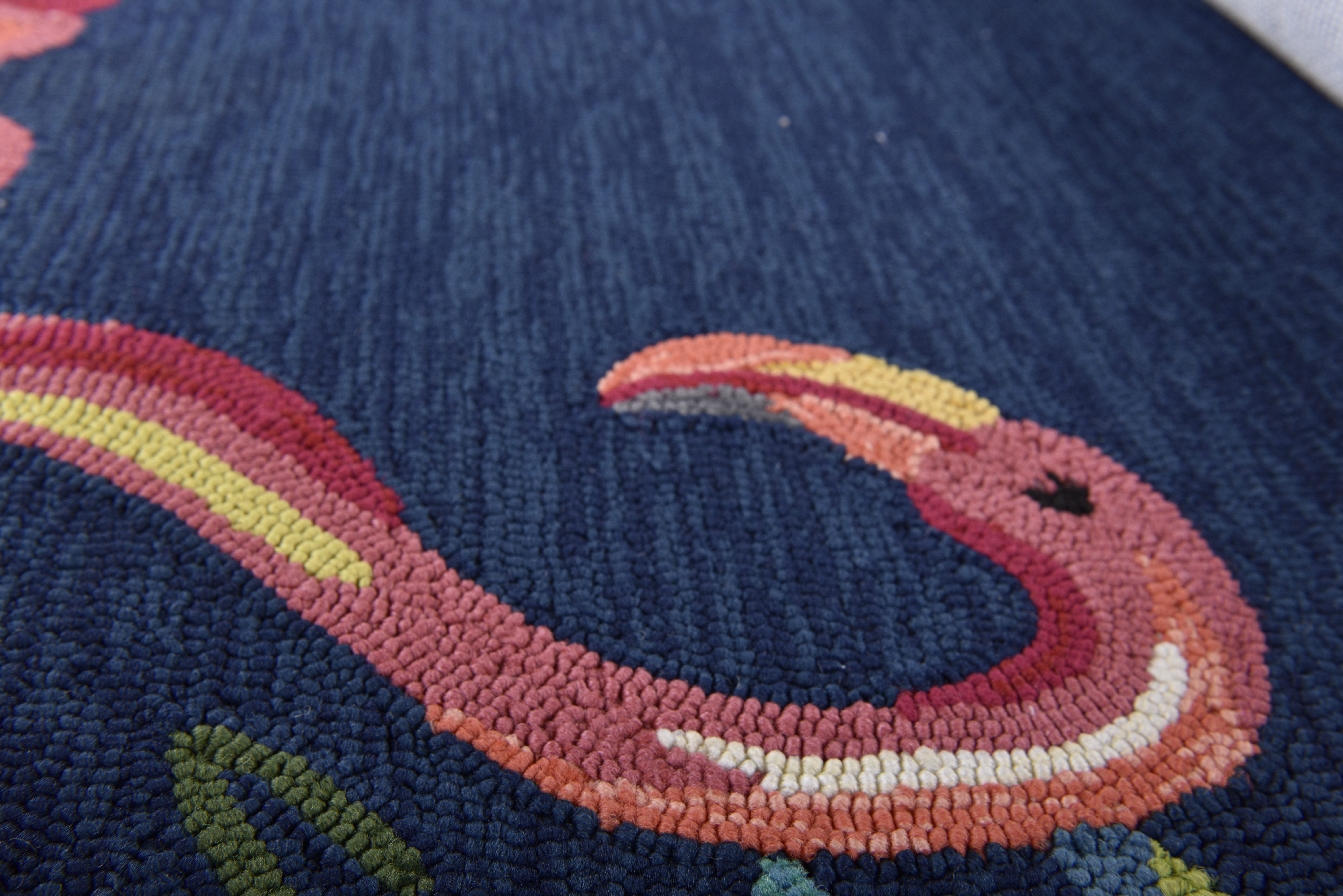 Gino Falcone Vloerkleed Rosetta 020 flamingo's bijzonder zacht door microvezel, geschikt voor binnen en buiten, woonkamer