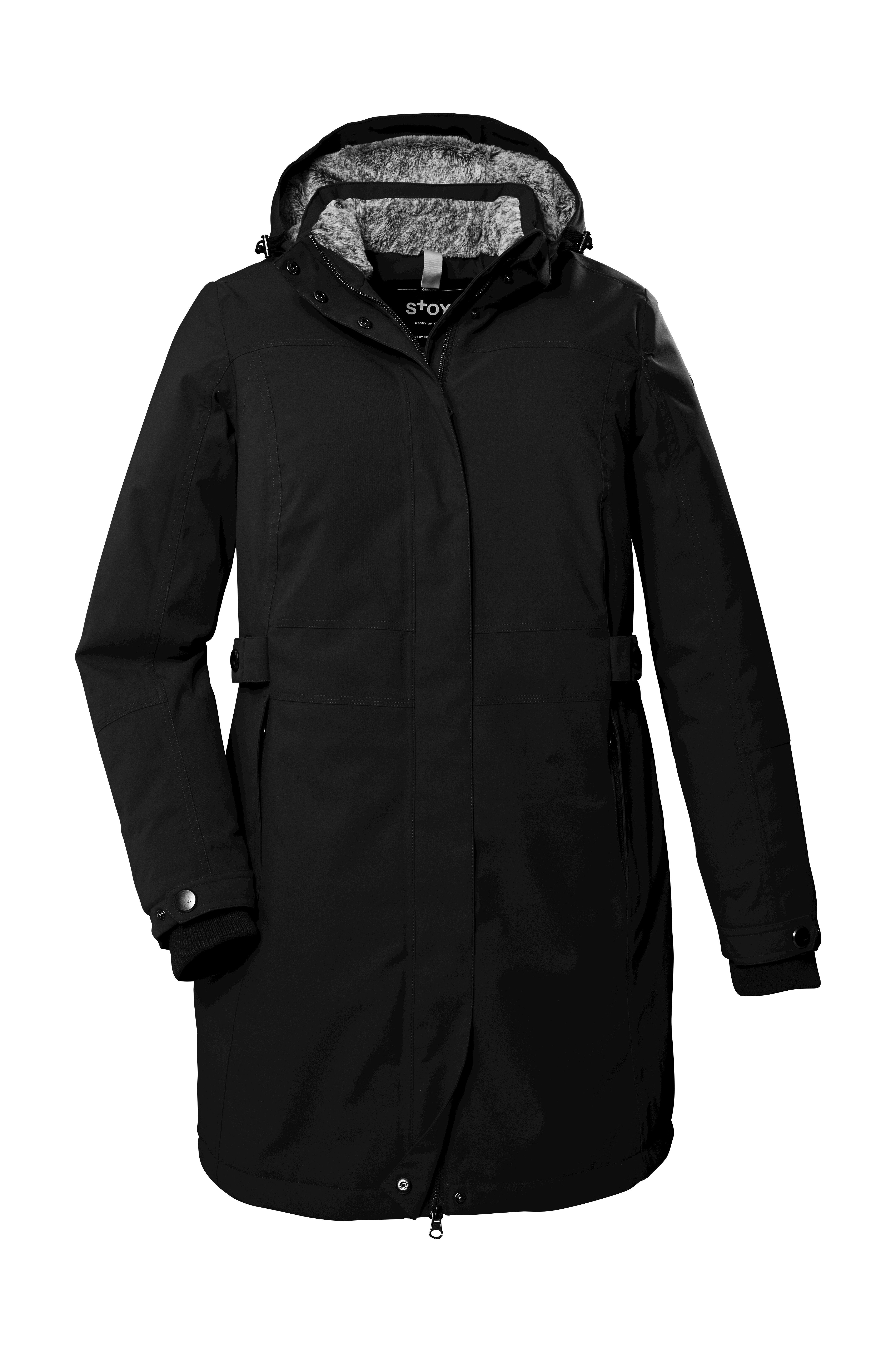 STOY Parka STW 11 WMN PRK Waterdichte, ademende damesparka met afneembare capuchon