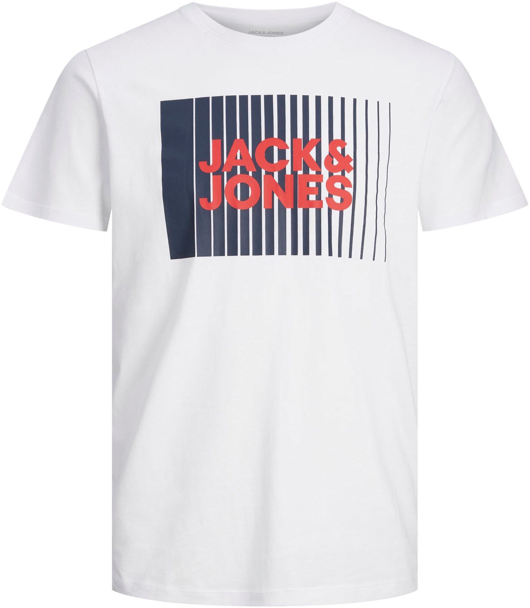 Jack & Jones Junior Shirt met korte mouwen JJECORP LOGO TEE PLAY SS O-NECK NOOS JNR