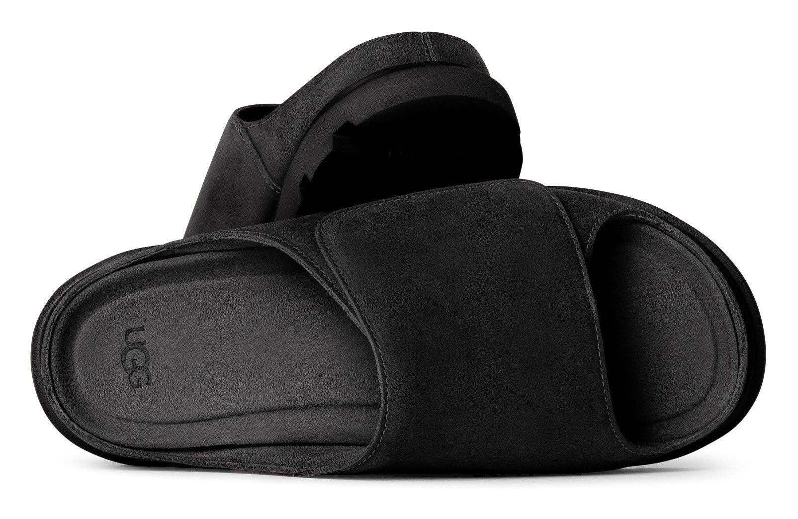 UGG Slippers SOLANO SLIDE , pool slides, flats met voorgevormd voetbed