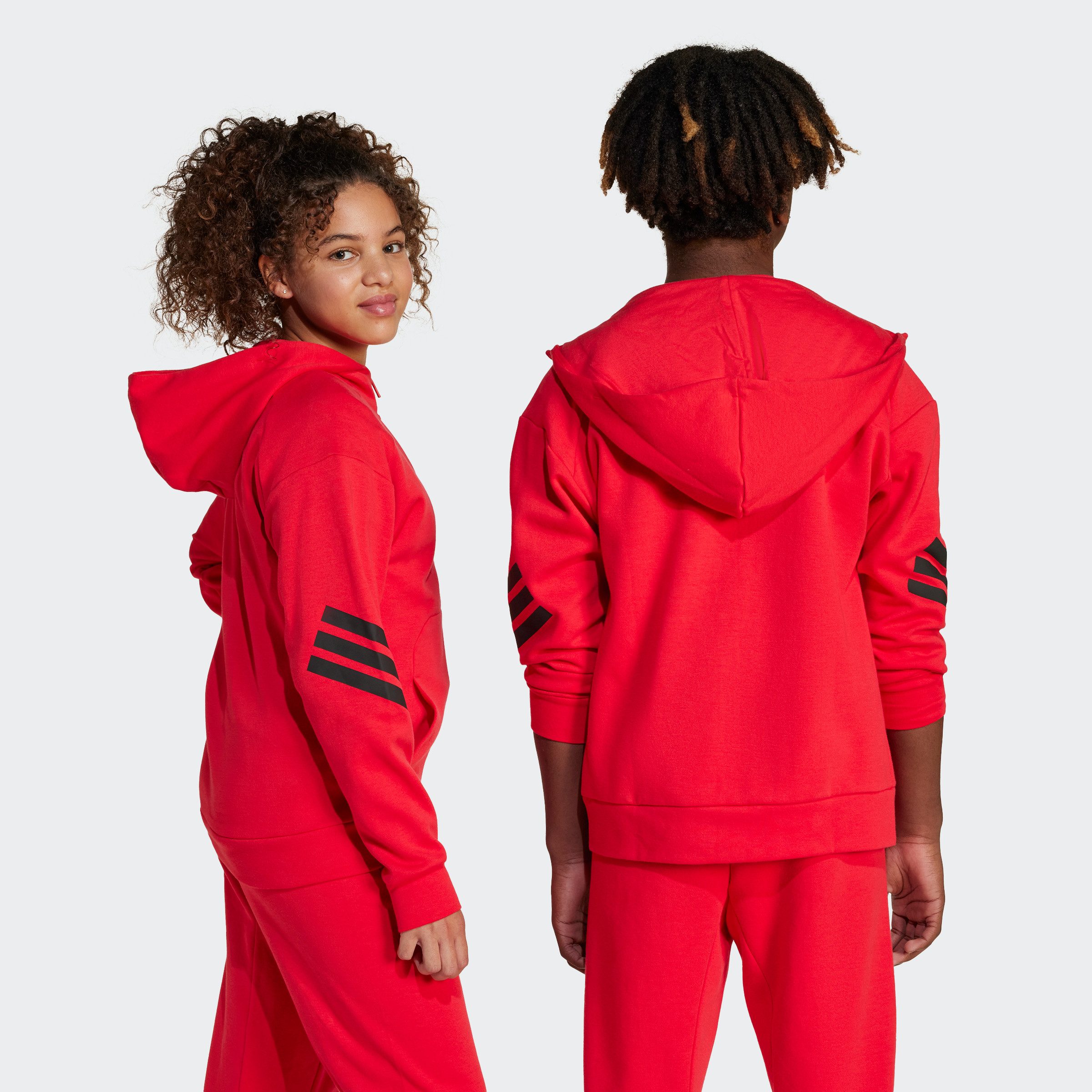 adidas Sportswear Hoodie J FI 3S FZ HD