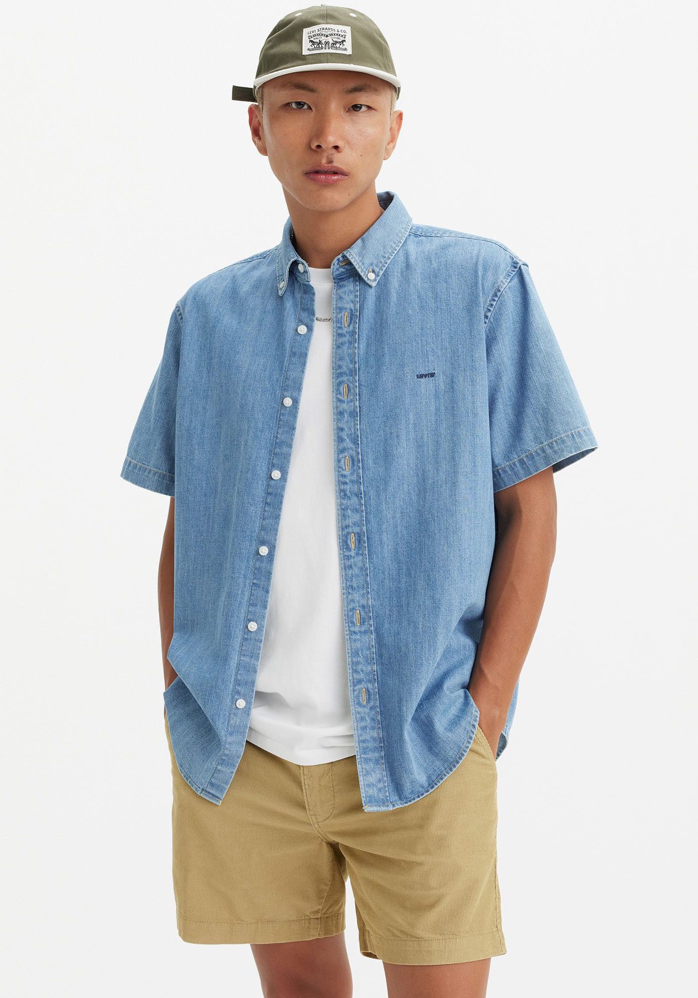 Levi's Jeans overhemd SS AUTHENTIC BUTTON DOWN