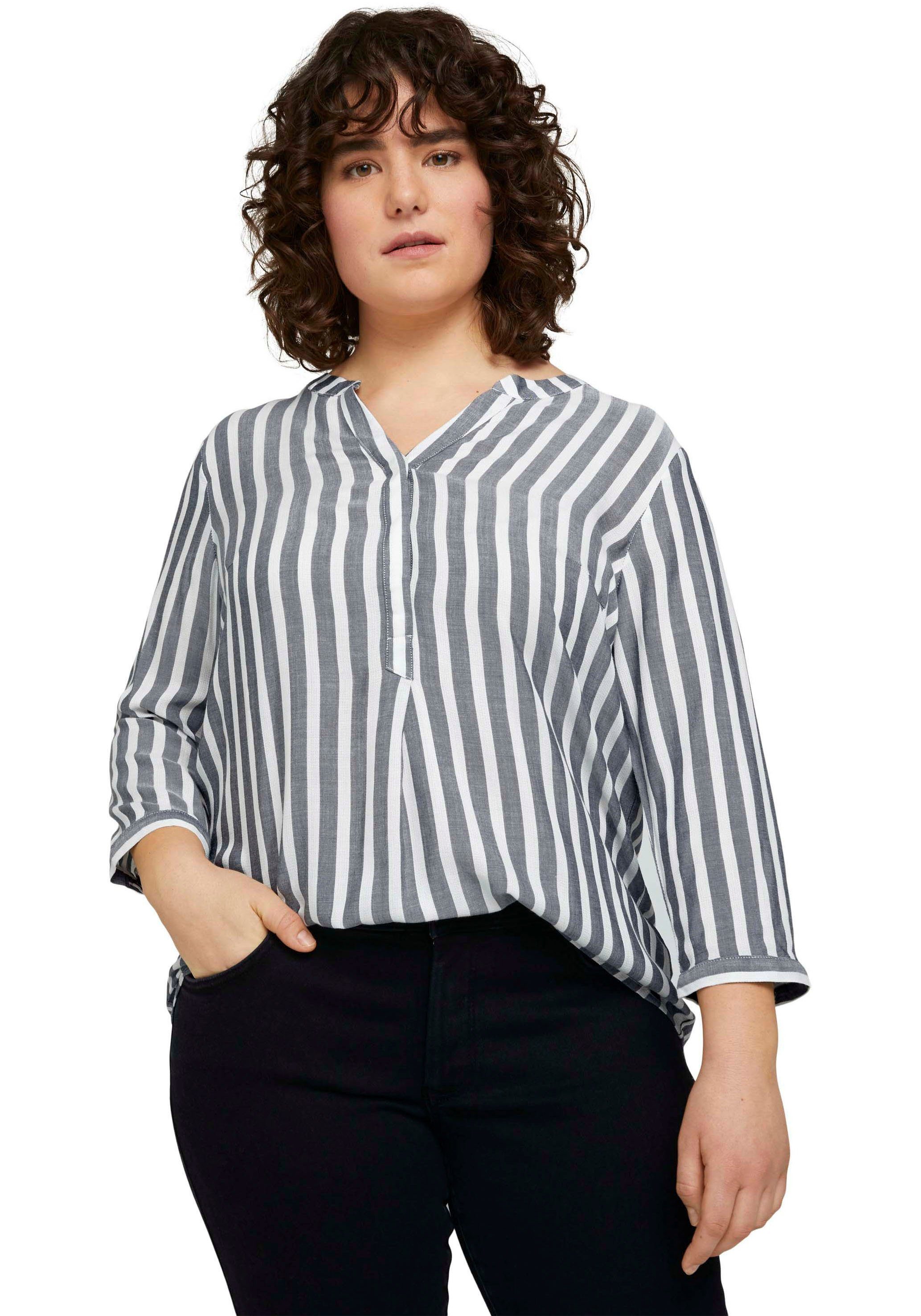 NU 20% KORTING: TOM TAILOR MY TRUE ME blouse met lange mouwen