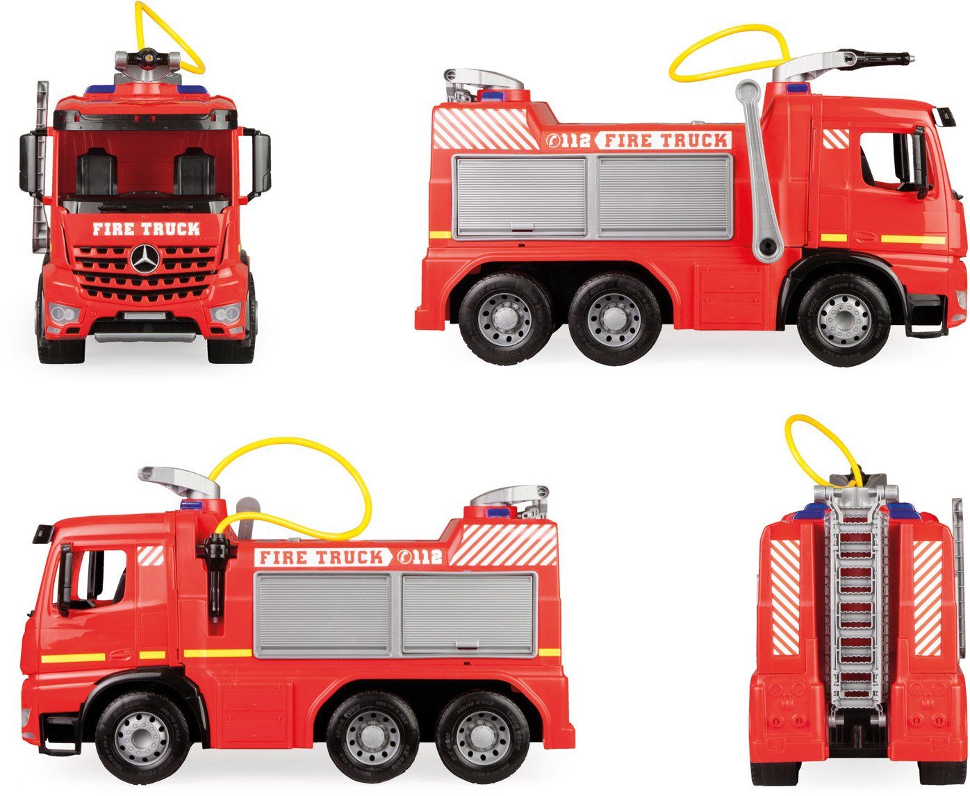 Lena® Speelgoed-brandweer Giga Trucks, Arocs rijdende brandweerauto
