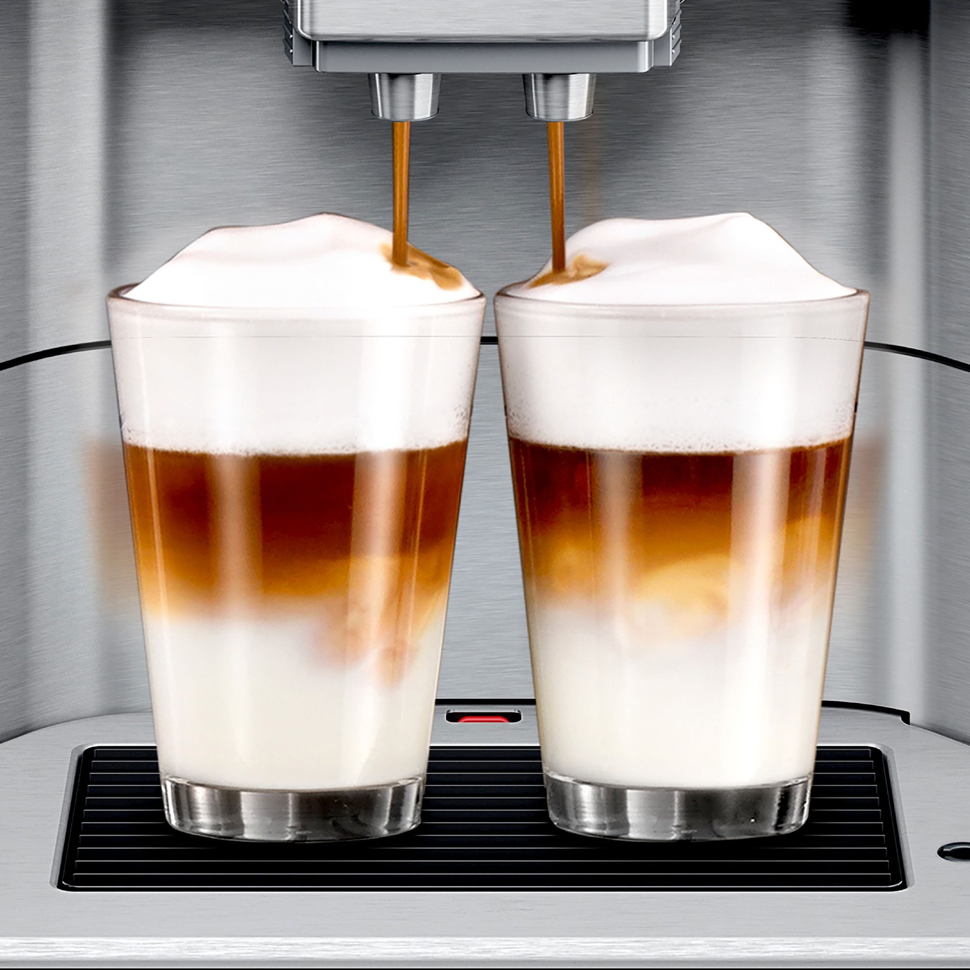 SIEMENS Volautomatisch koffiezetapparaat EQ6 plus s700 TE657M03DE, veel koffiespecialiteiten, dubbelkopfunctie