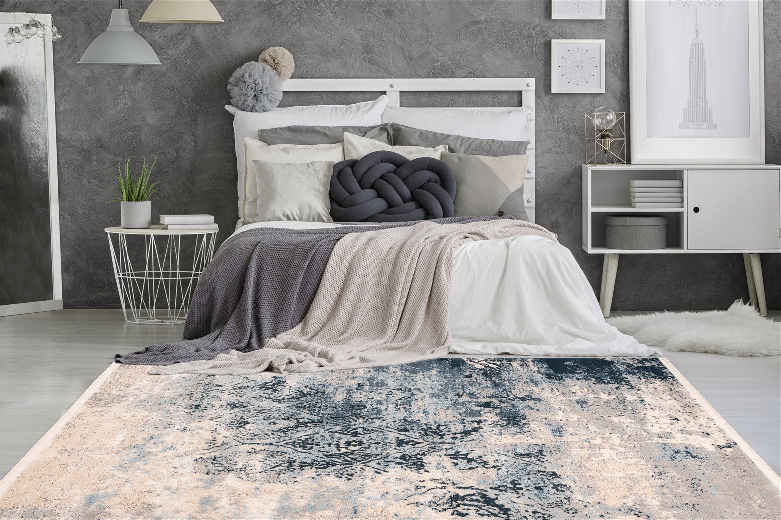 aRTE ESPINA Vloerkleed Palace 525 Soft touch, vintage-ontwerp, subtiele kleuren