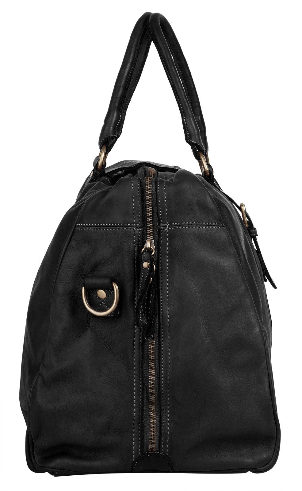 Forty Degrees Reistas echt leer, made in italy