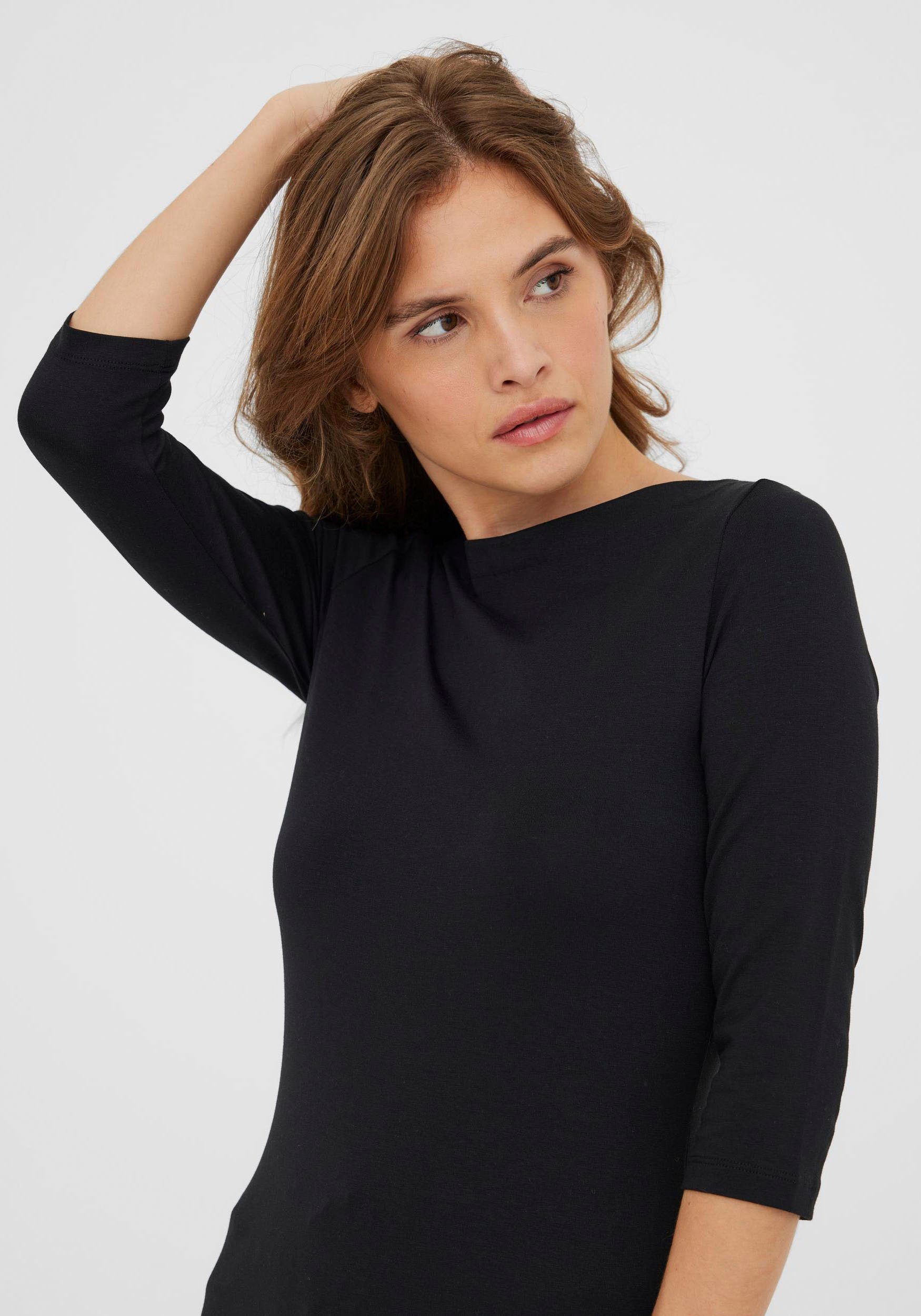 Vero Moda Shirt met 3/4 mouwen VMPANDA MODAL 3/4 TOP JRS NOOS