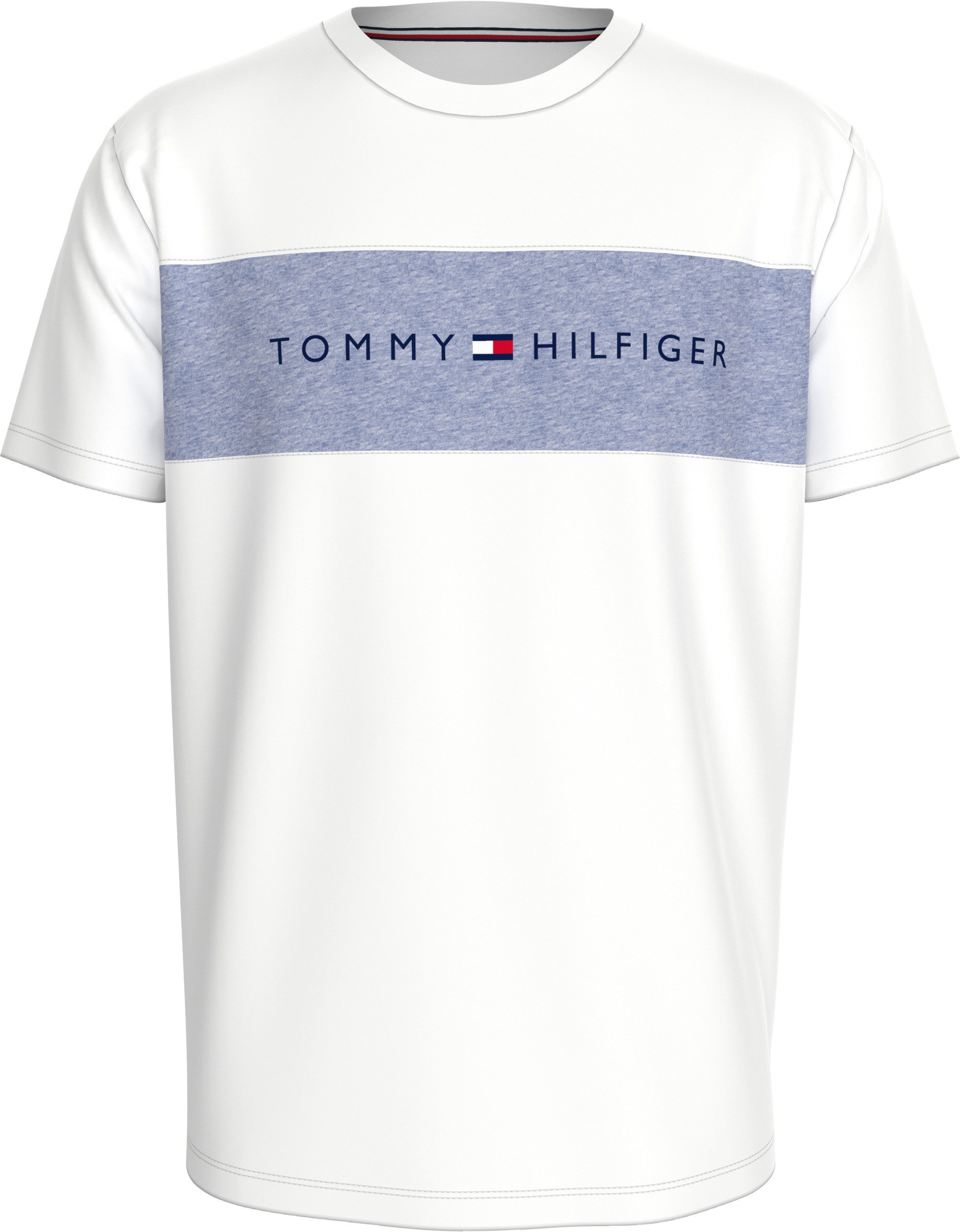 Tommy Hilfiger Underwear T-shirt SS T-SHIRT BLOCK LOGO met kleuraccent, met logo-opdruk
