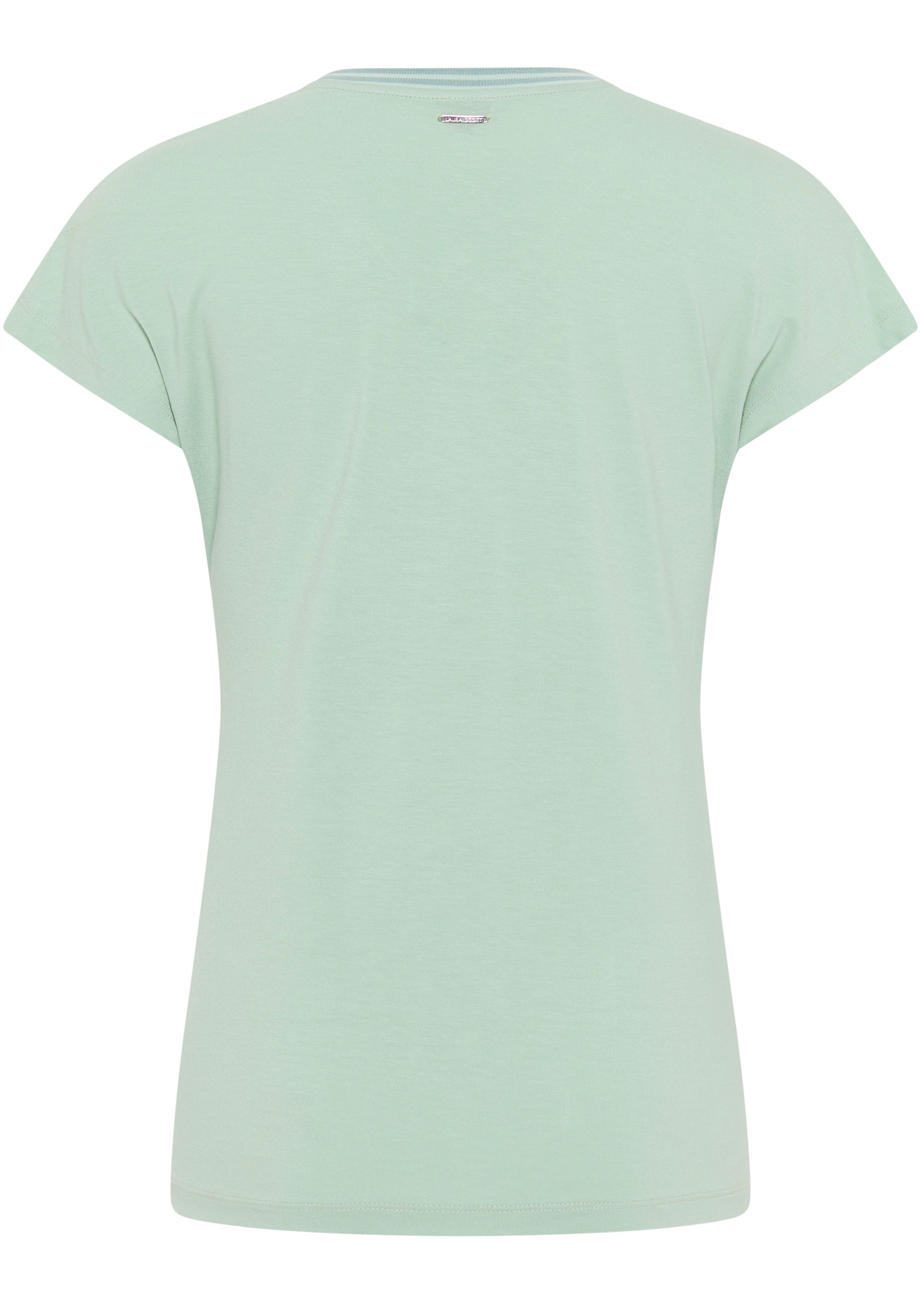 Laura Scott T-shirt met sportieve v-hals