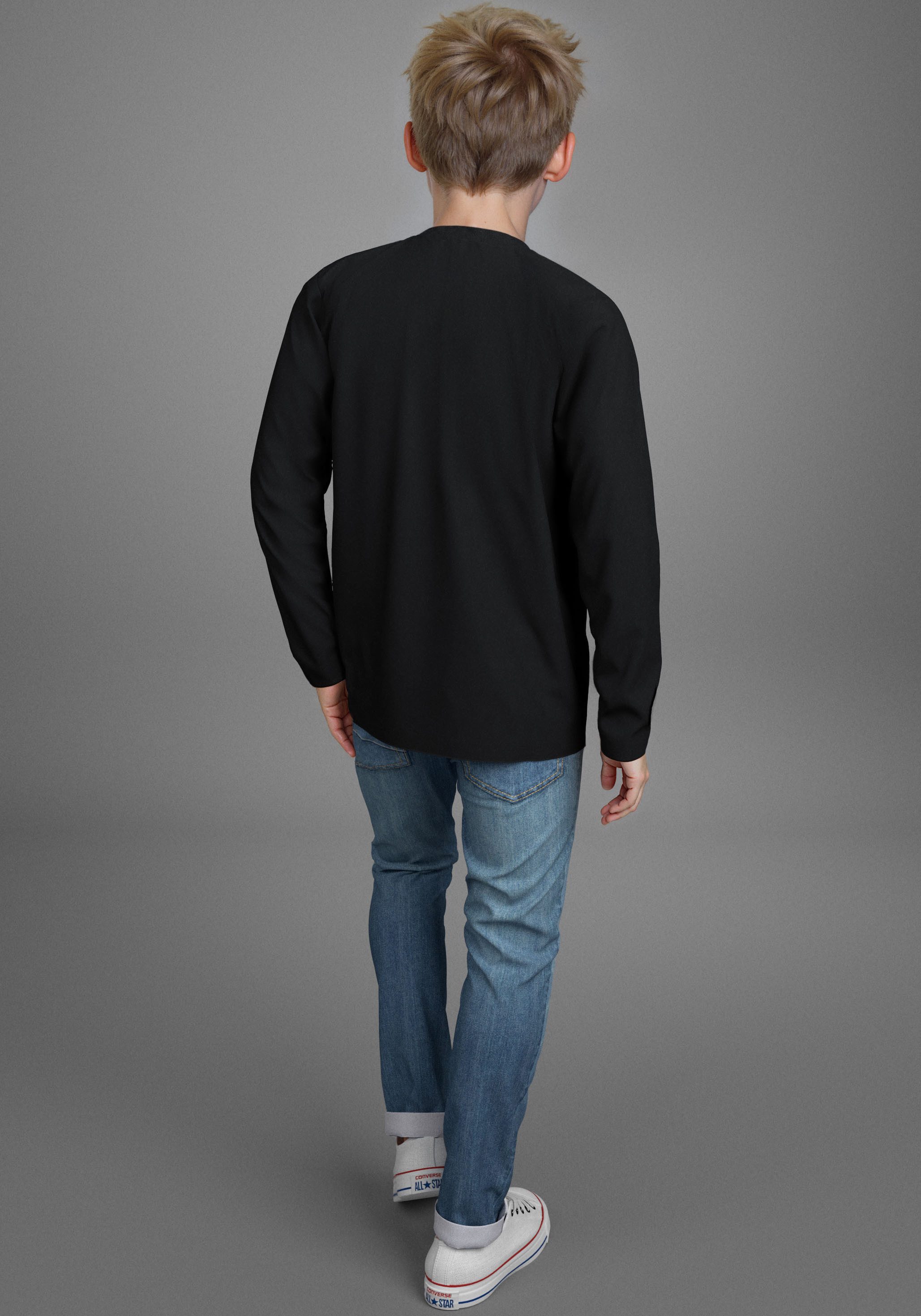KIDSWORLD Shirt met lange mouwen Spruch: CONFUSION