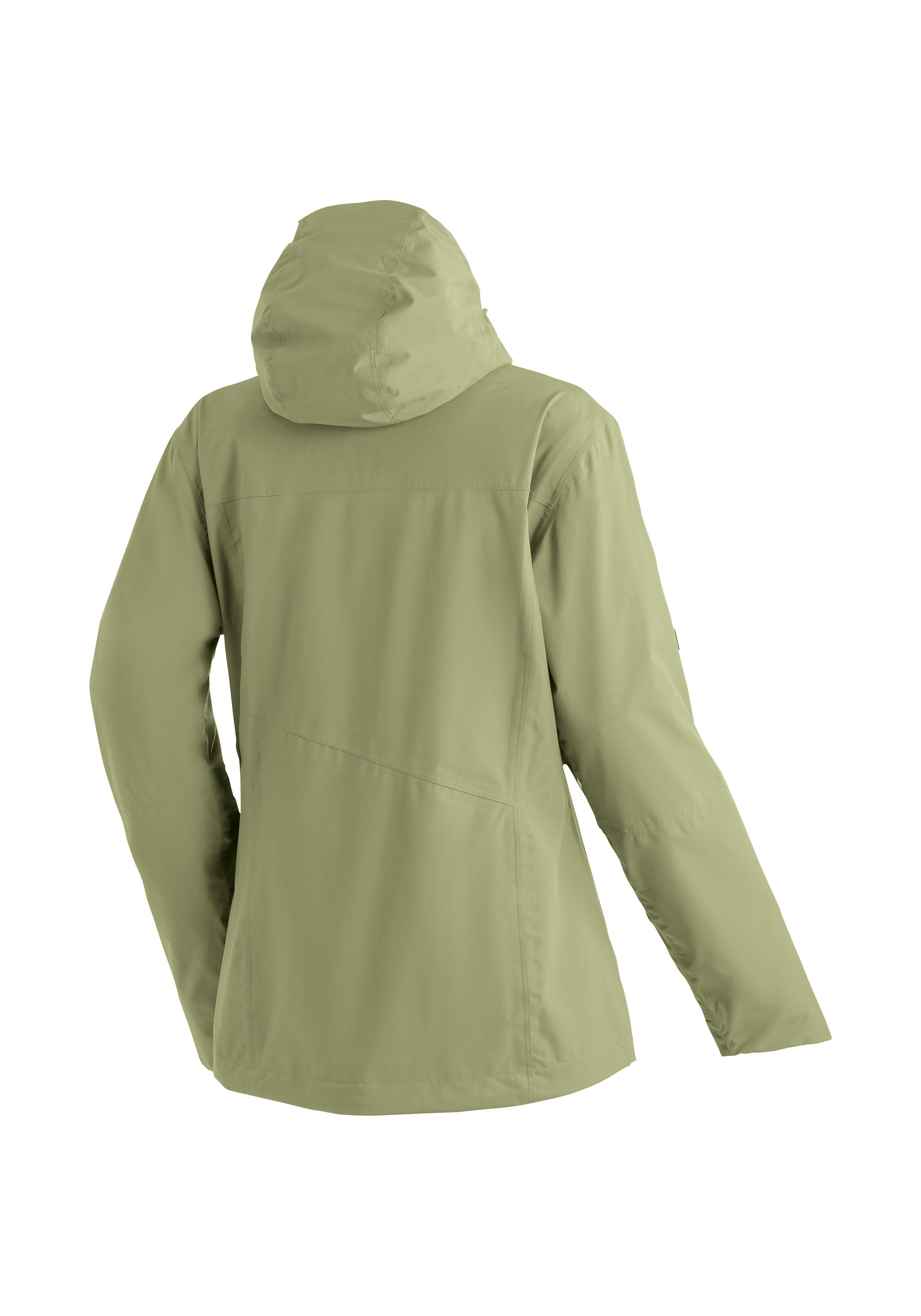 Maier Sports Functioneel jack Metor 3in1 W Dames outdoorjas, waterdicht, ritszakken, capuchon